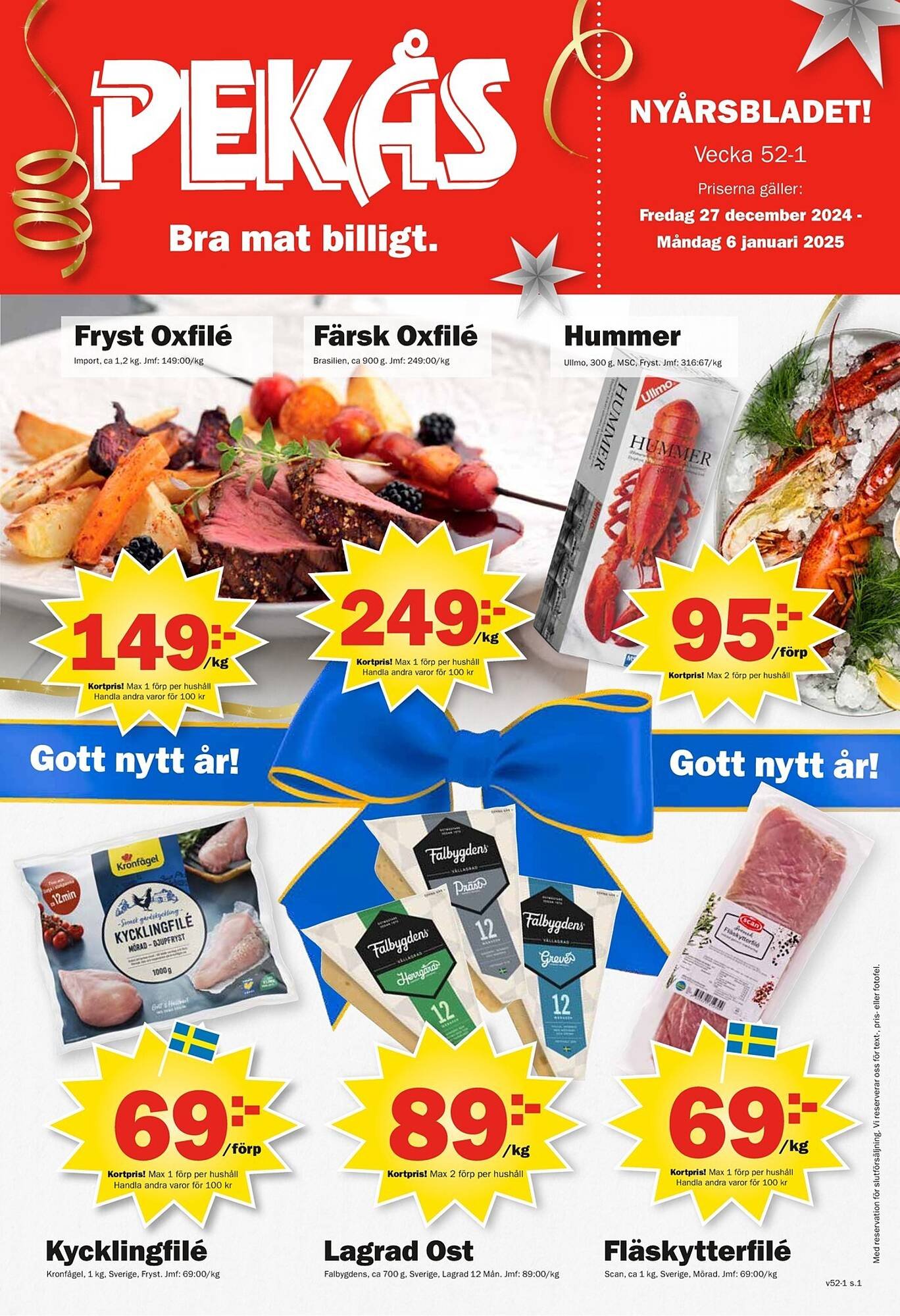 Pekås reklamblad