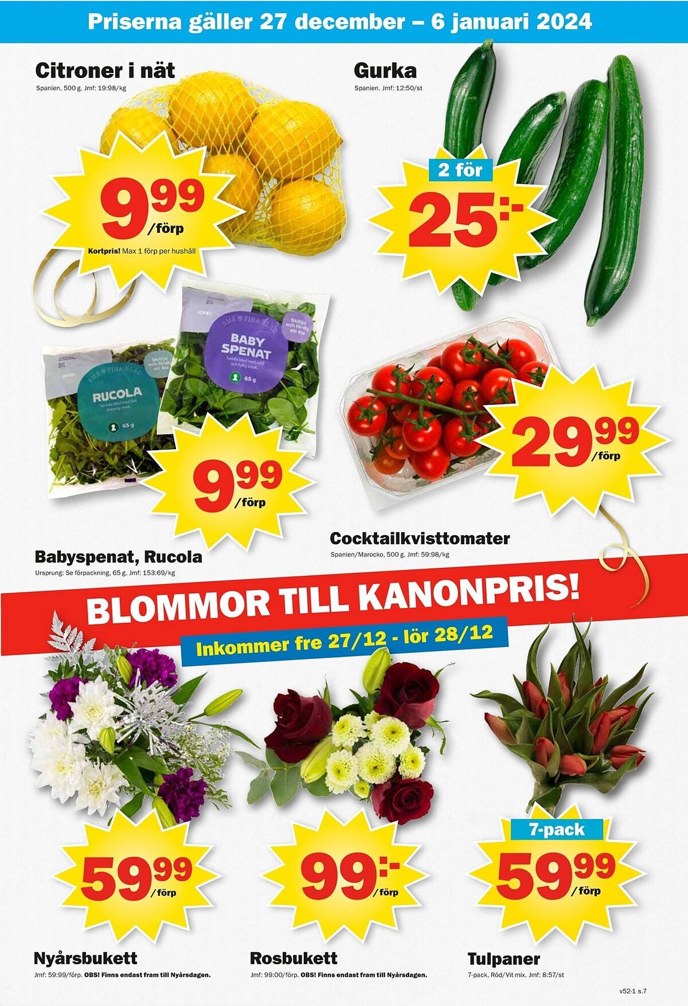 Pekås reklamblad