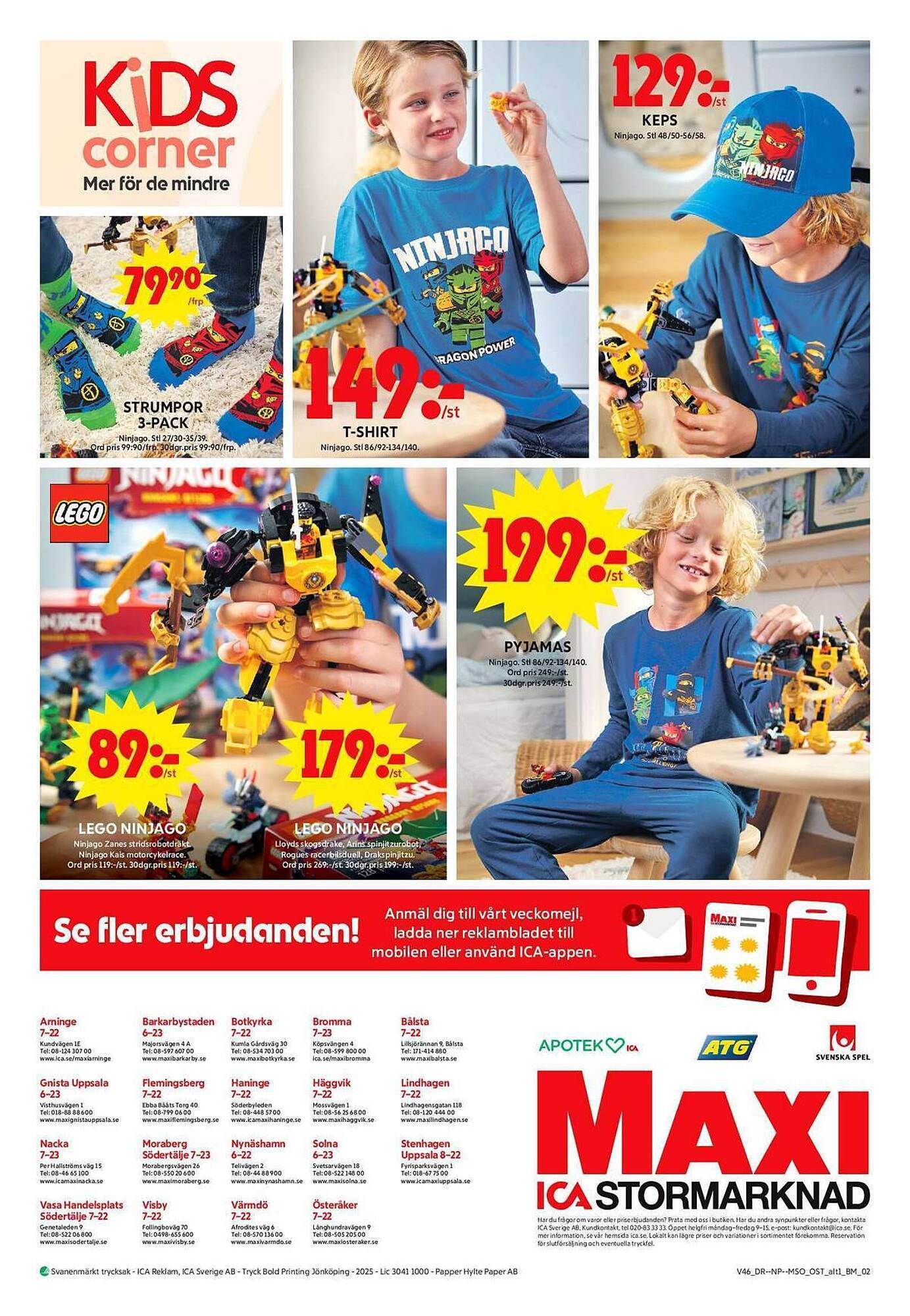 ICA Maxi reklamblad (2025-11-10 - 2025-11-16)