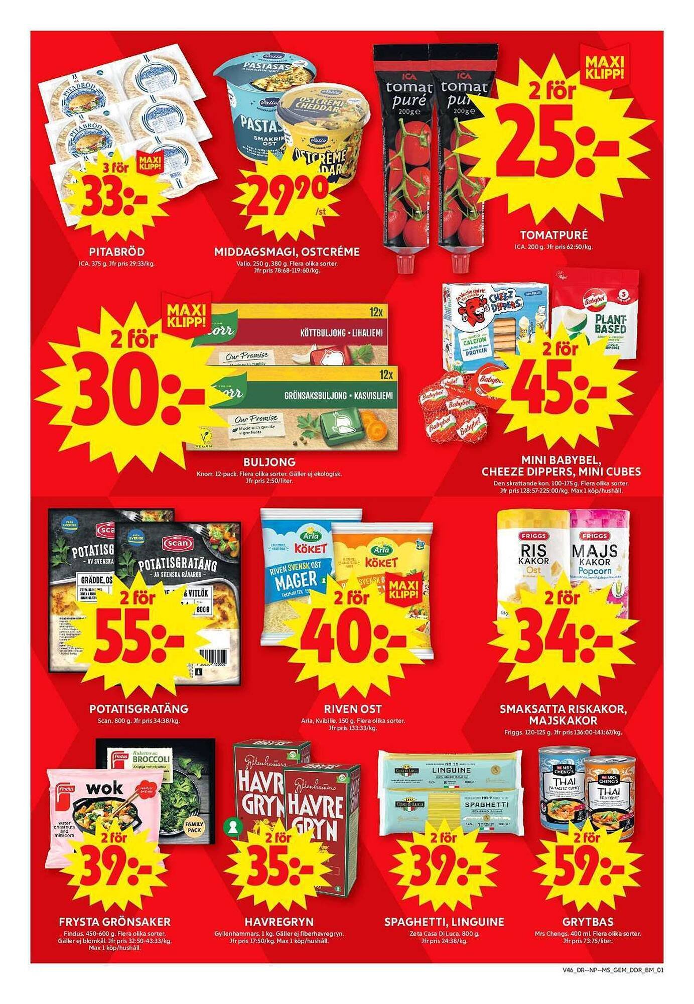 ICA Maxi reklamblad (2025-11-10 - 2025-11-16)