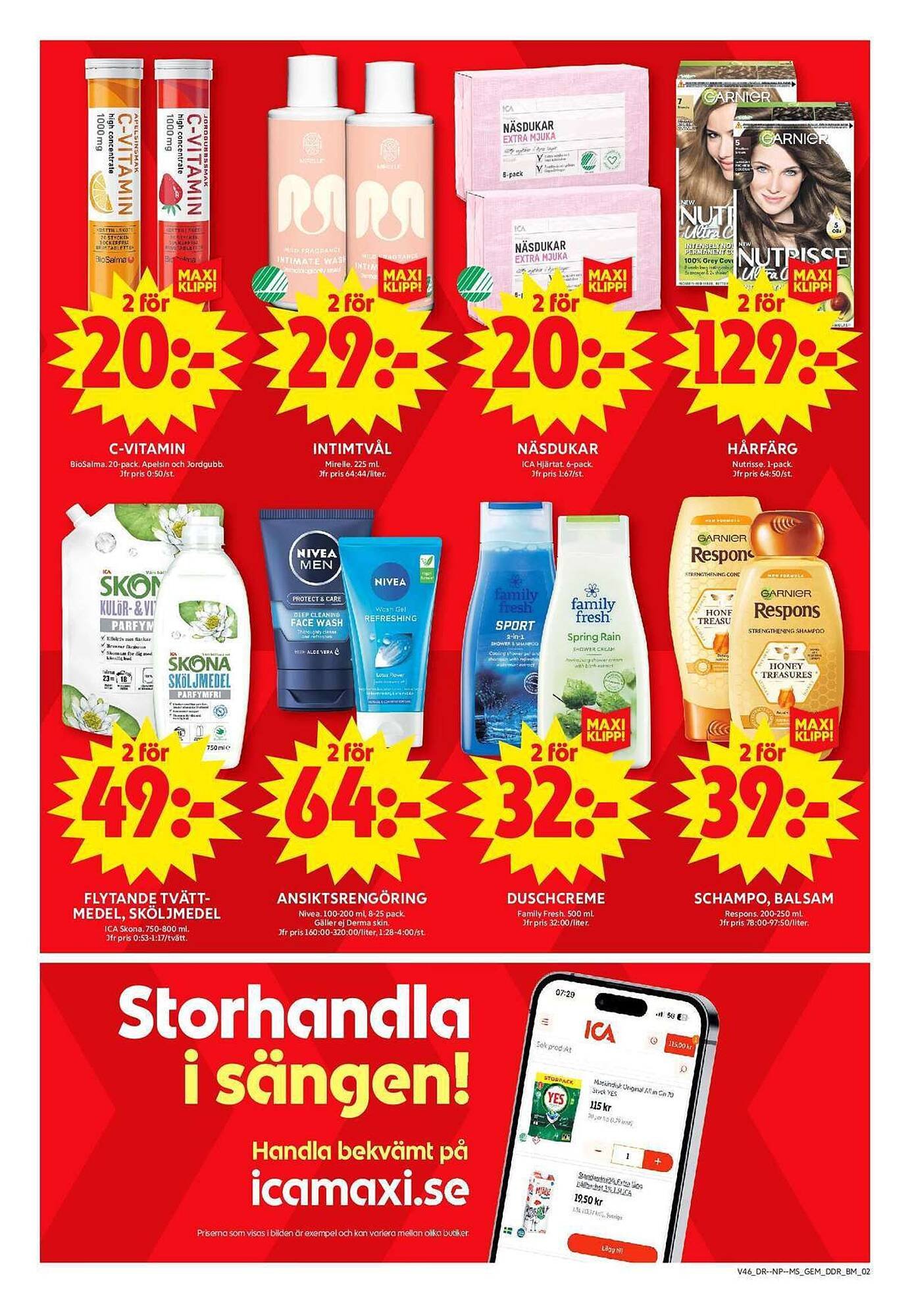 ICA Maxi reklamblad (2025-11-10 - 2025-11-16)