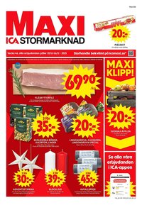 ICA Maxi reklamblad (2025-11-10 - 2025-11-16)