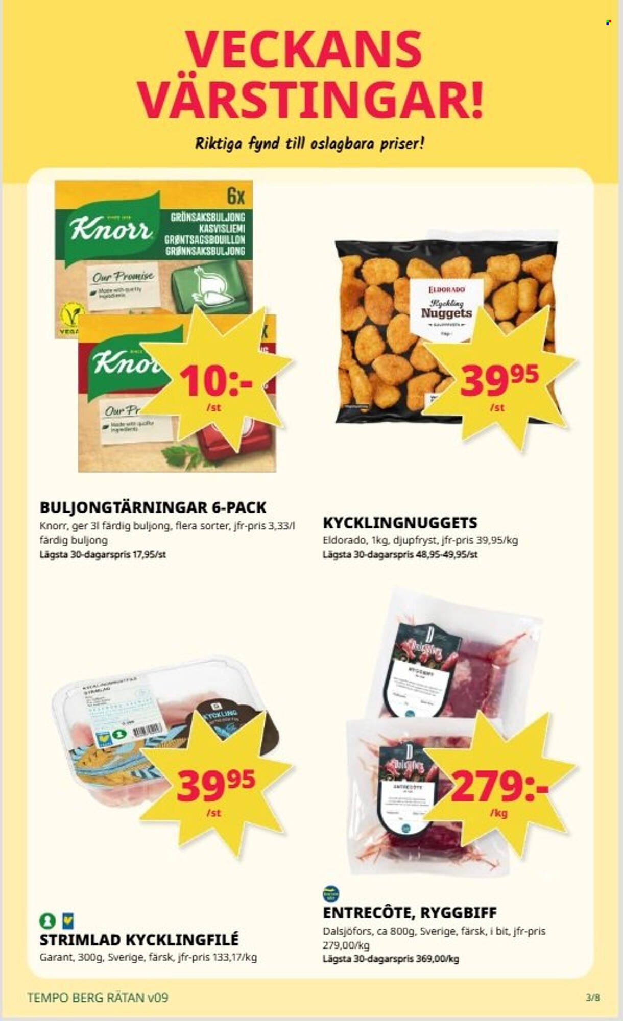 Tempo reklamblad
