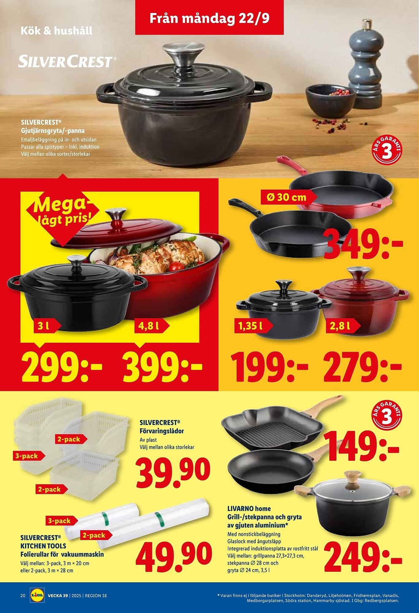 Lidl reklamblad (2025-09-22 - 2025-09-28)