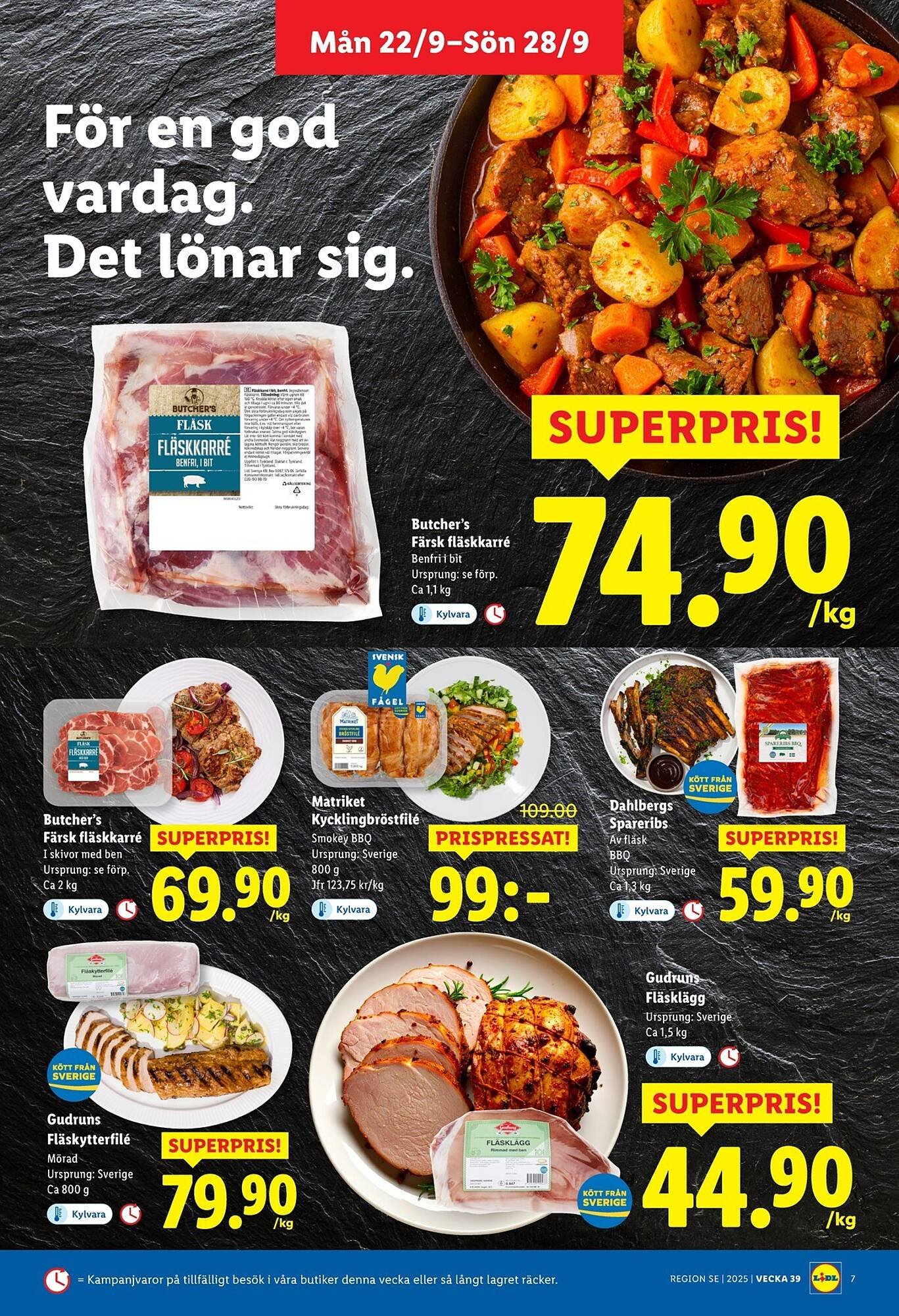 Lidl reklamblad (2025-09-22 - 2025-09-28)