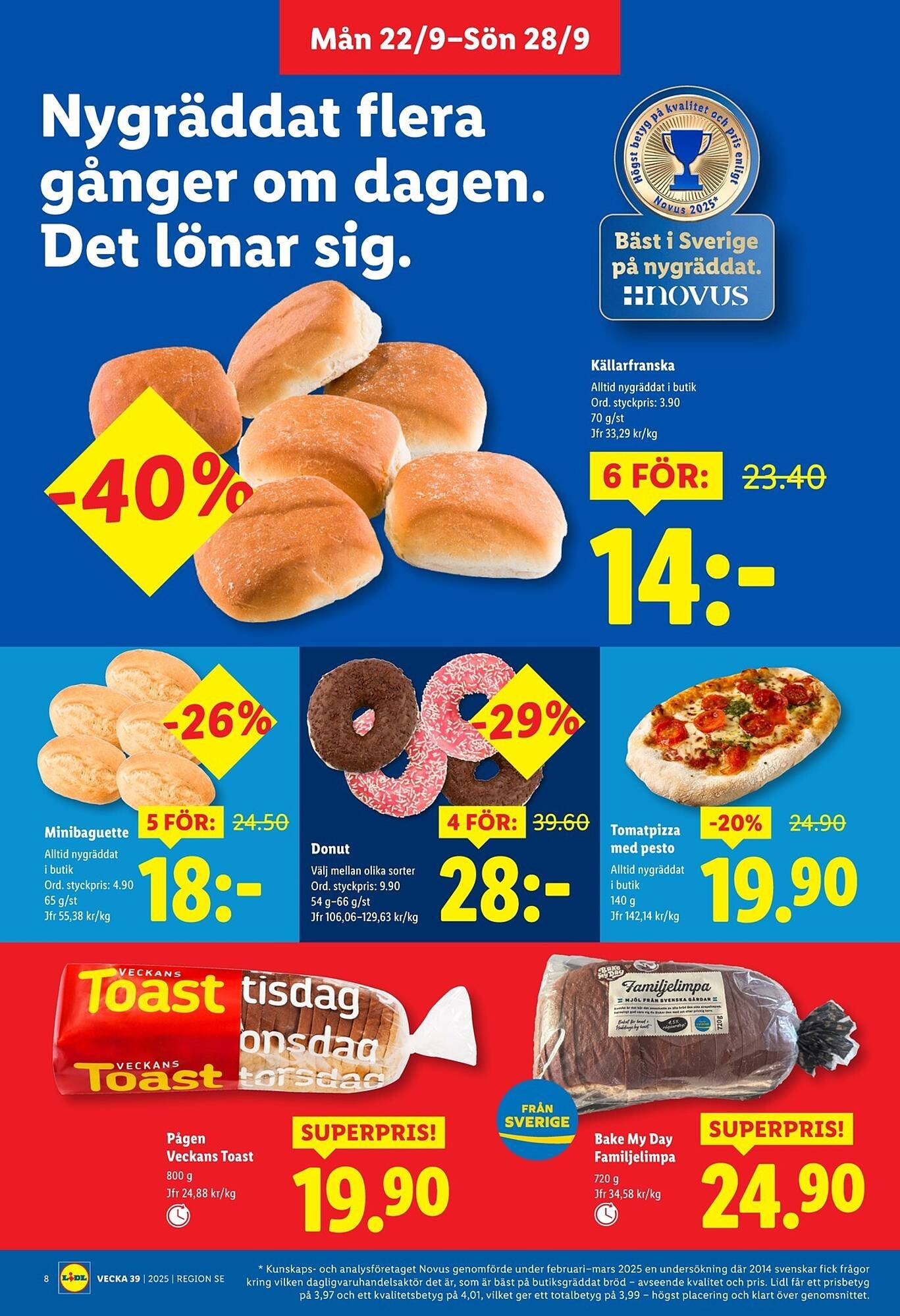 Lidl reklamblad (2025-09-22 - 2025-09-28)
