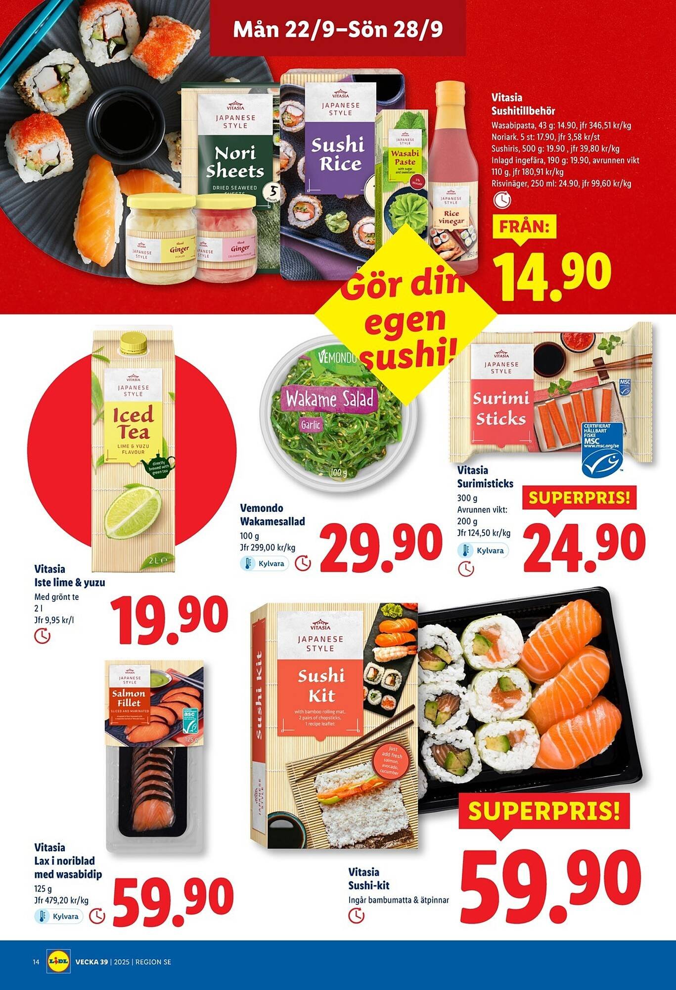 Lidl reklamblad (2025-09-22 - 2025-09-28)