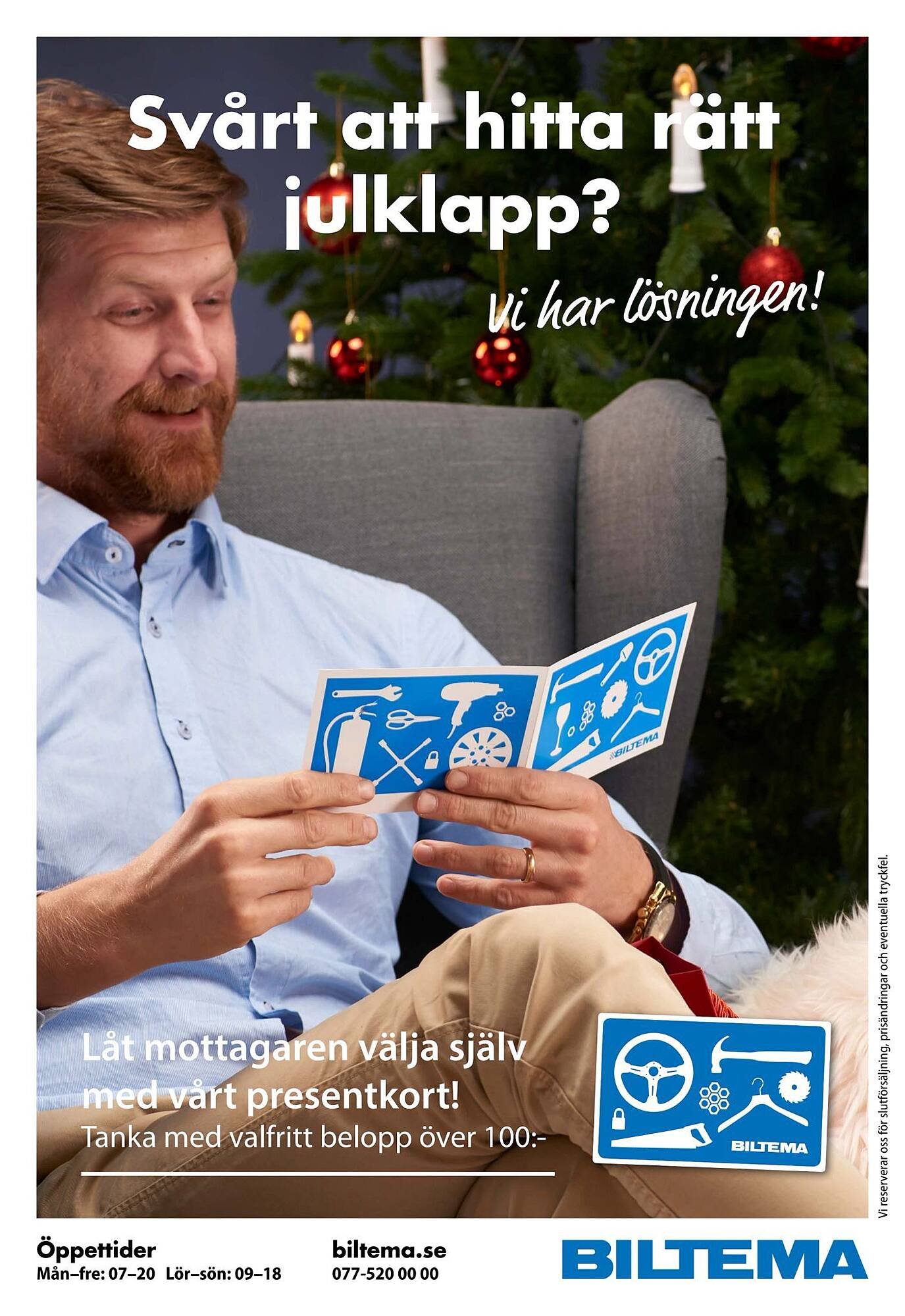 Biltema reklamblad
