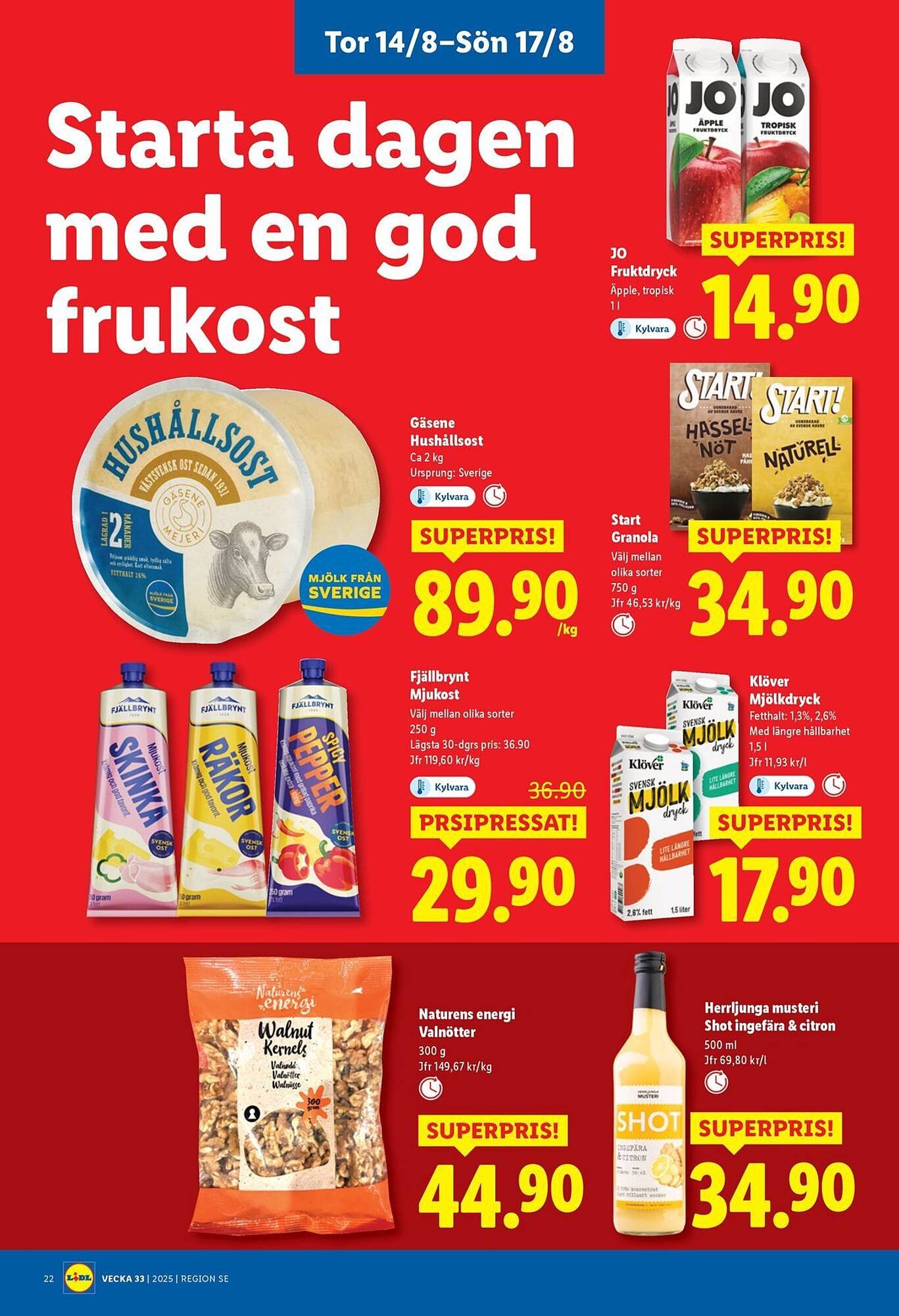 Lidl reklamblad (2025-08-11 - 2025-08-17)