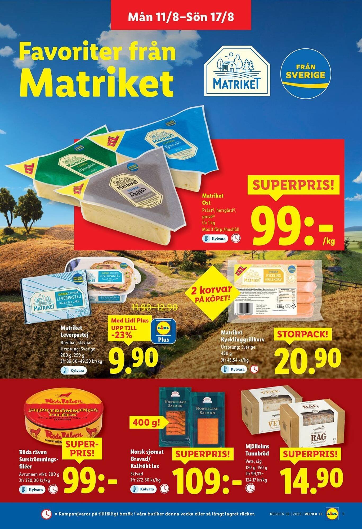 Lidl reklamblad (2025-08-11 - 2025-08-17)