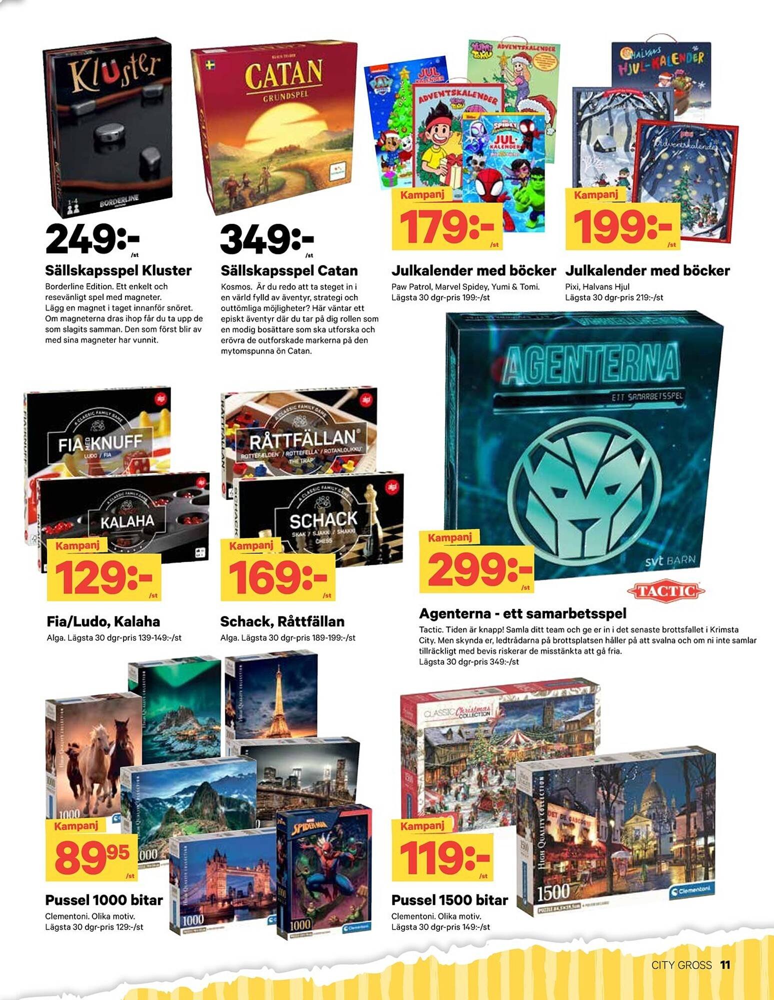 City Gross reklamblad