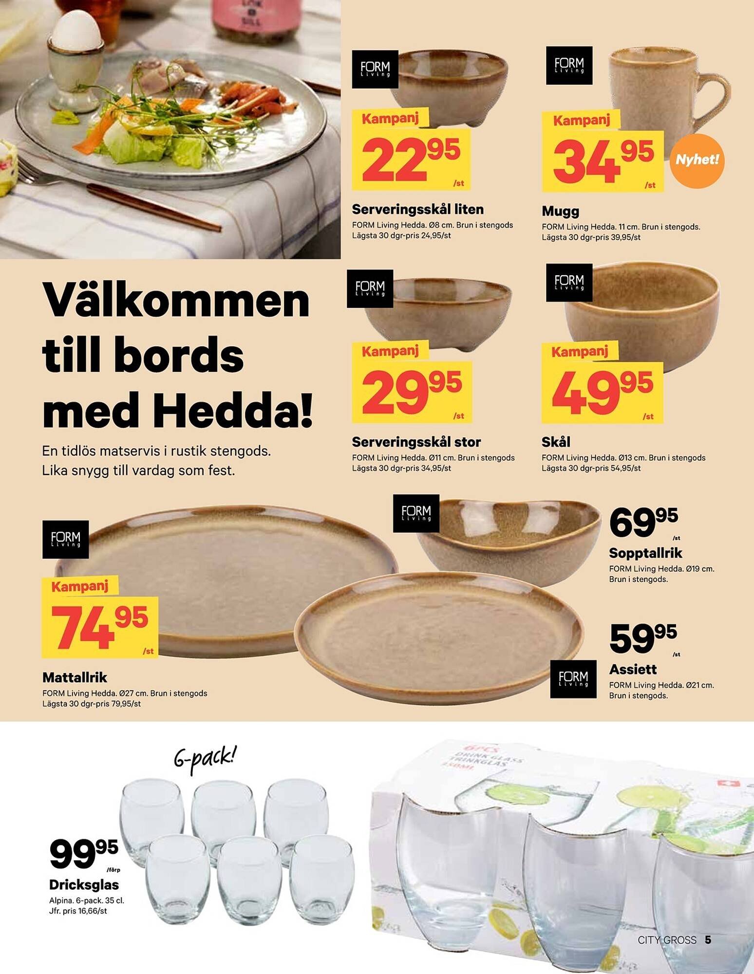City Gross reklamblad