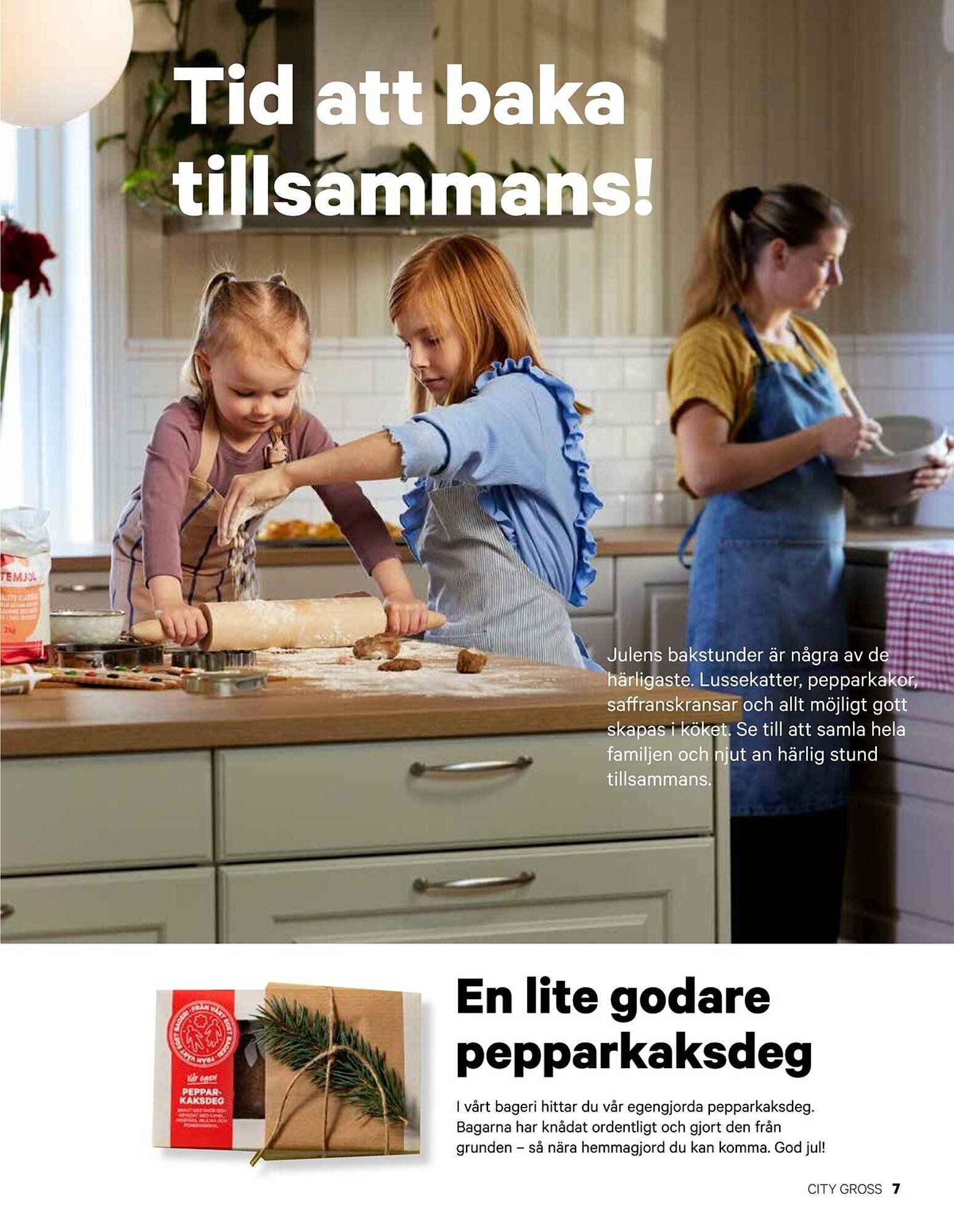 City Gross reklamblad