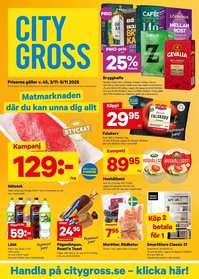 City Gross reklamblad (2025-11-03 - 2025-11-09)