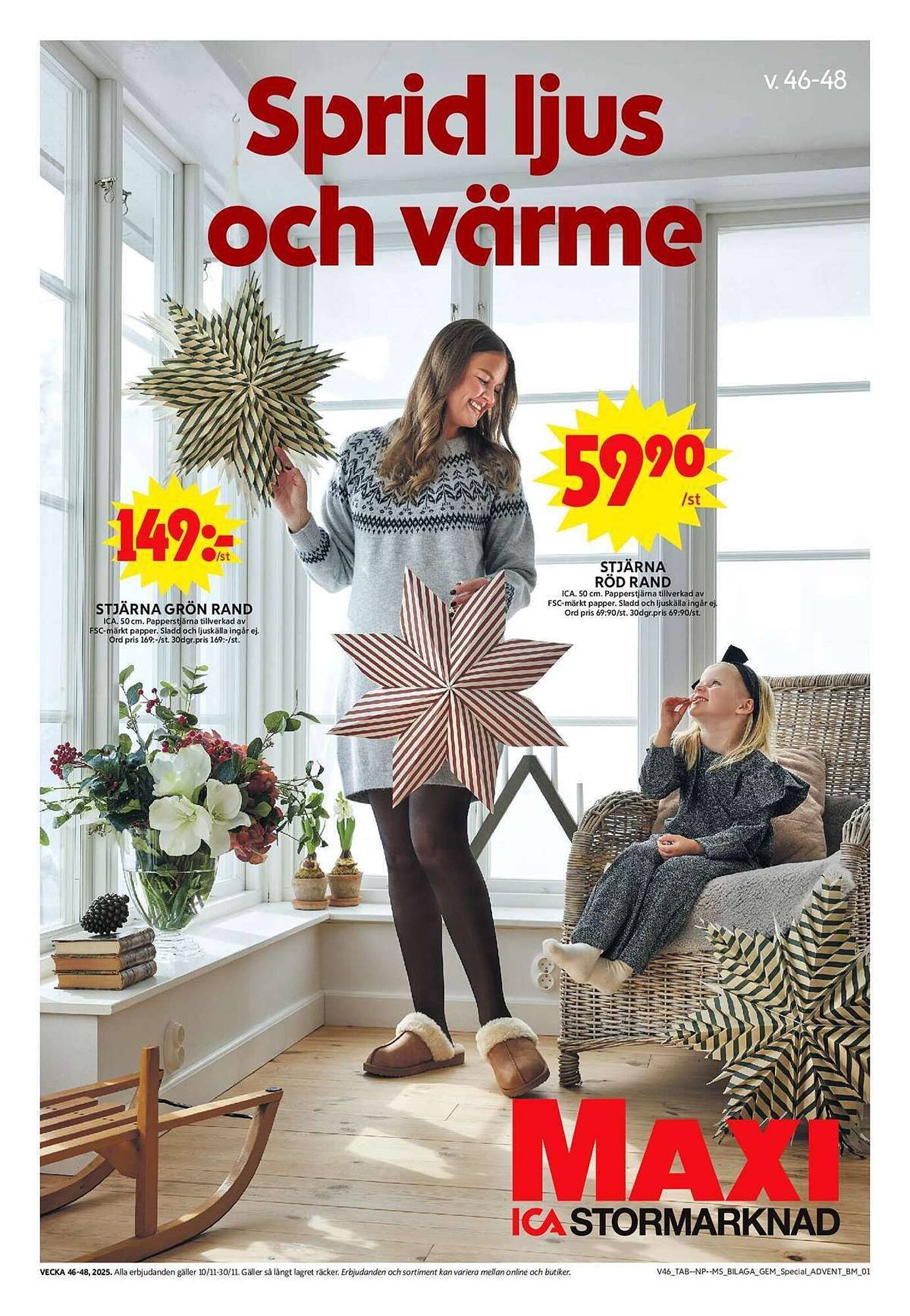 ICA Maxi reklamblad (2025-11-10 - 2025-11-30)