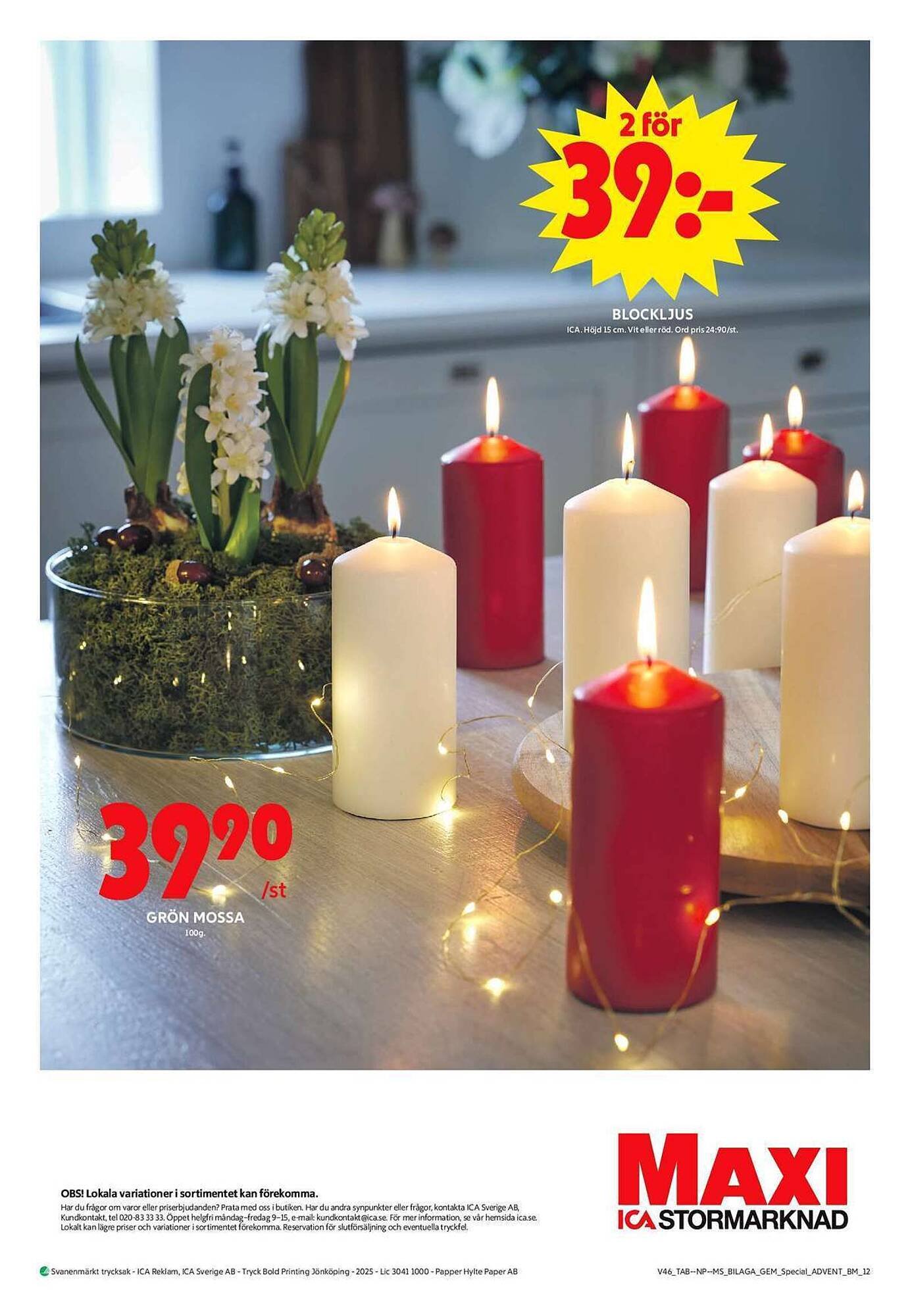 ICA Maxi reklamblad (2025-11-10 - 2025-11-30)