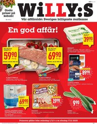 Willys reklamblad (2025-12-01 - 2025-12-07)