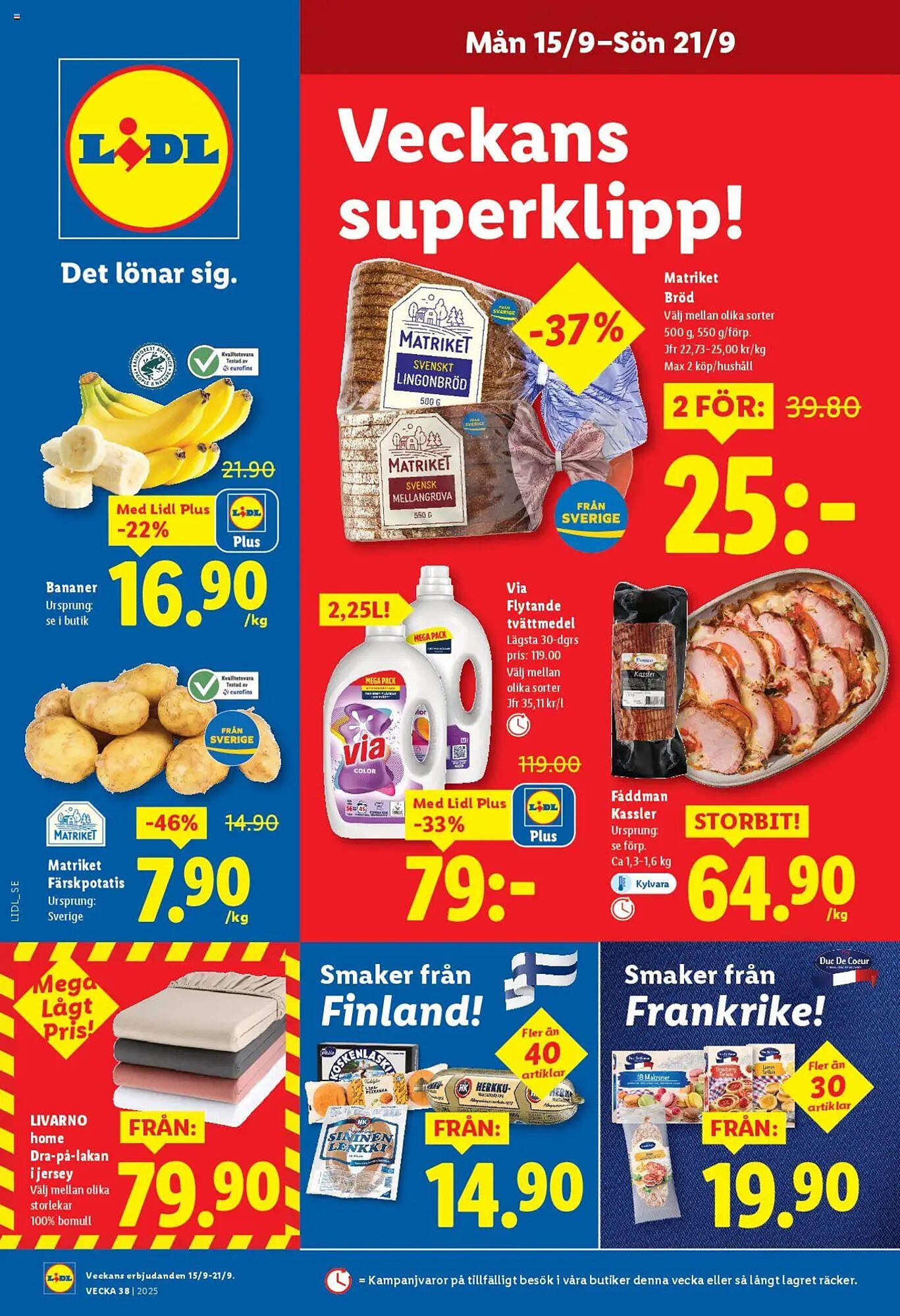 Lidl reklamblad (2025-09-15 - 2025-09-21)