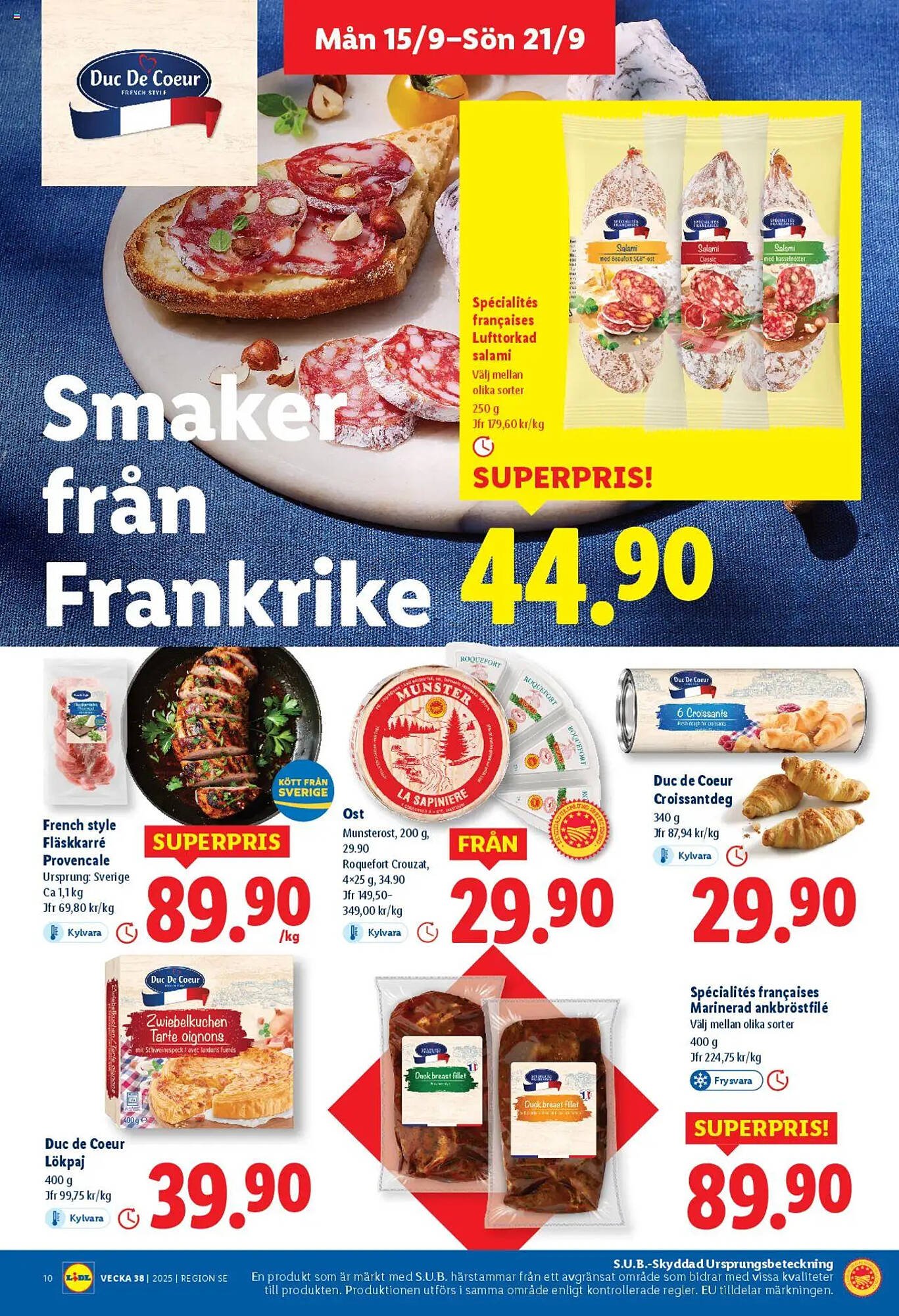 Lidl reklamblad (2025-09-15 - 2025-09-21)
