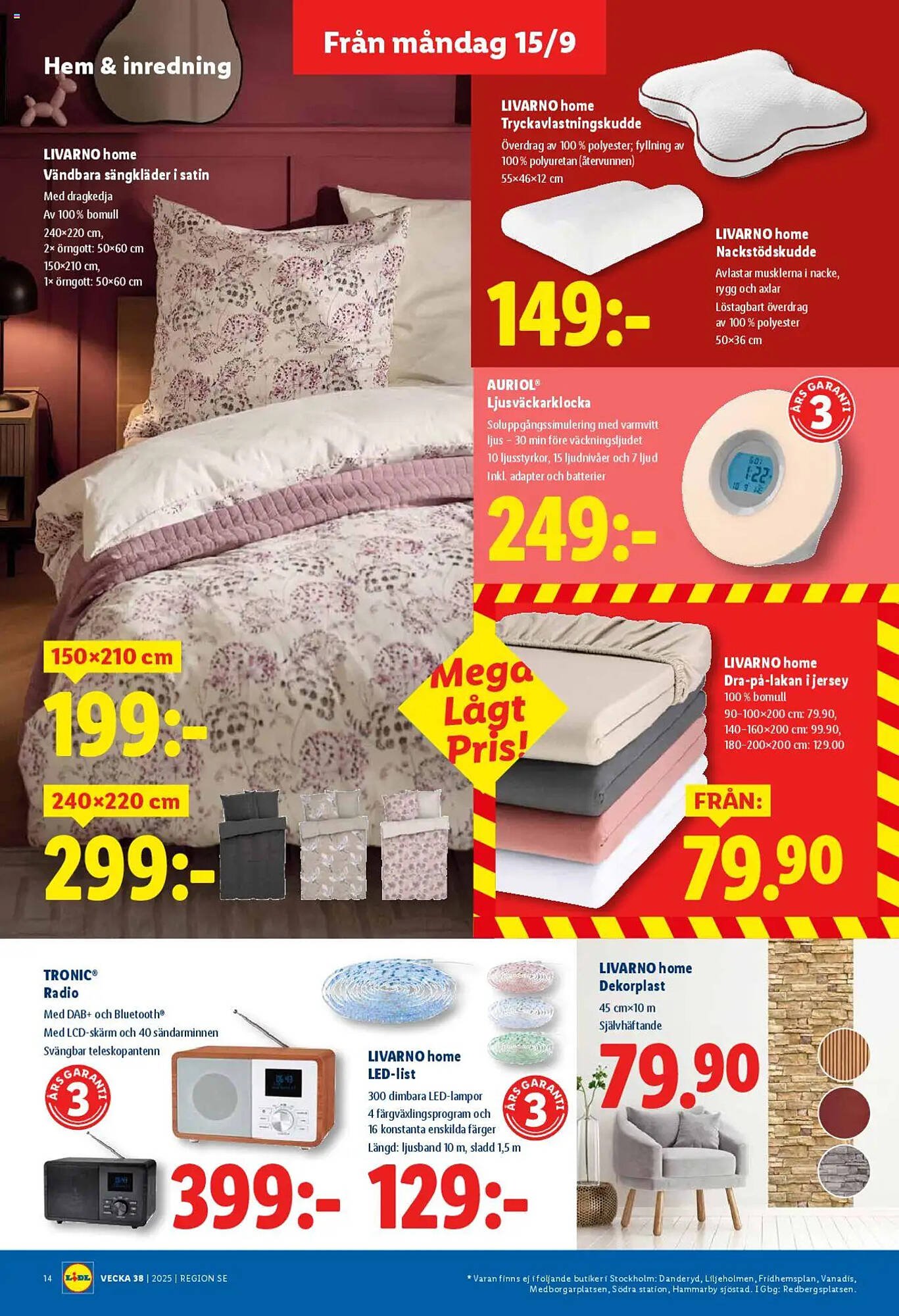 Lidl reklamblad (2025-09-15 - 2025-09-21)