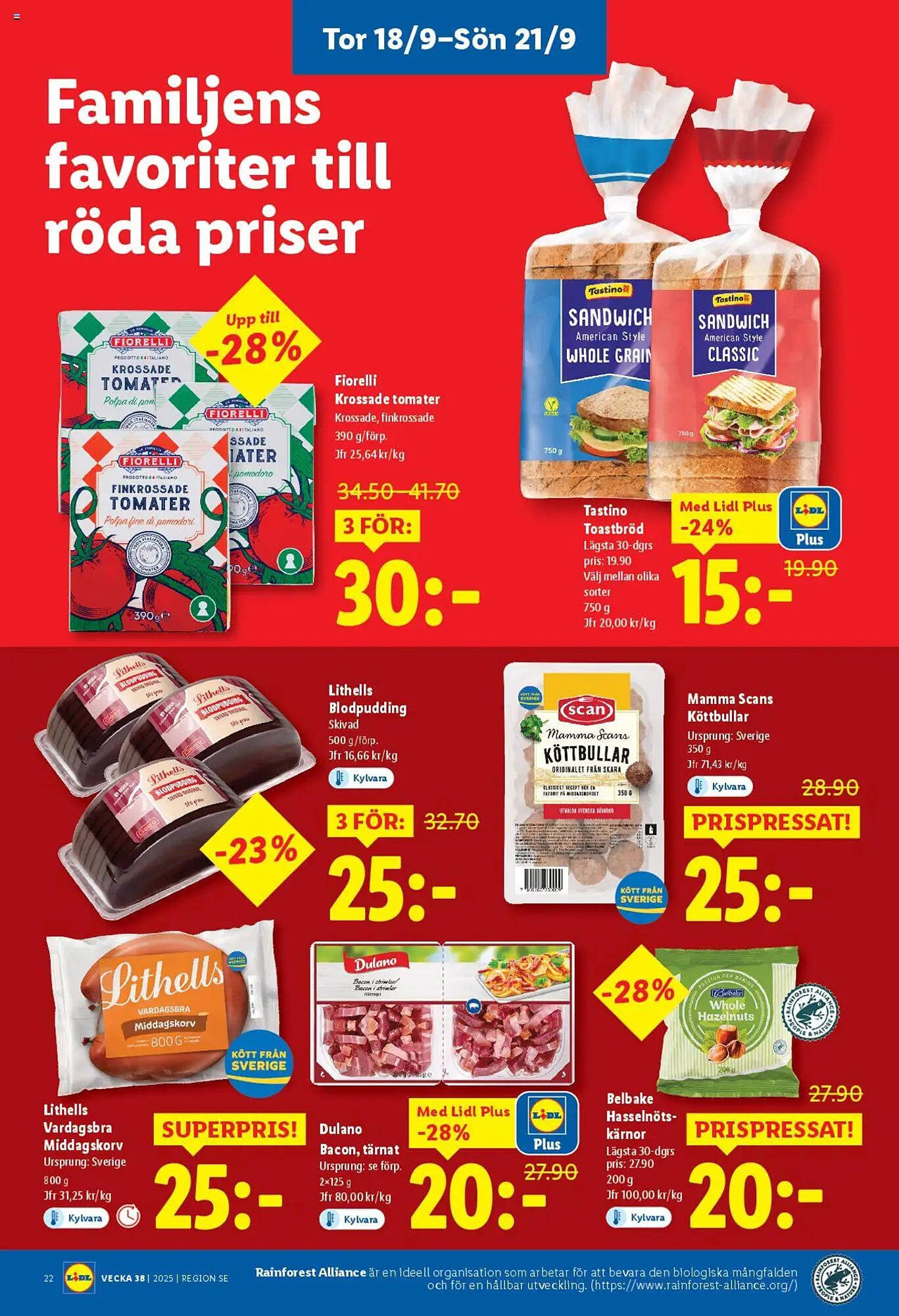 Lidl reklamblad (2025-09-15 - 2025-09-21)