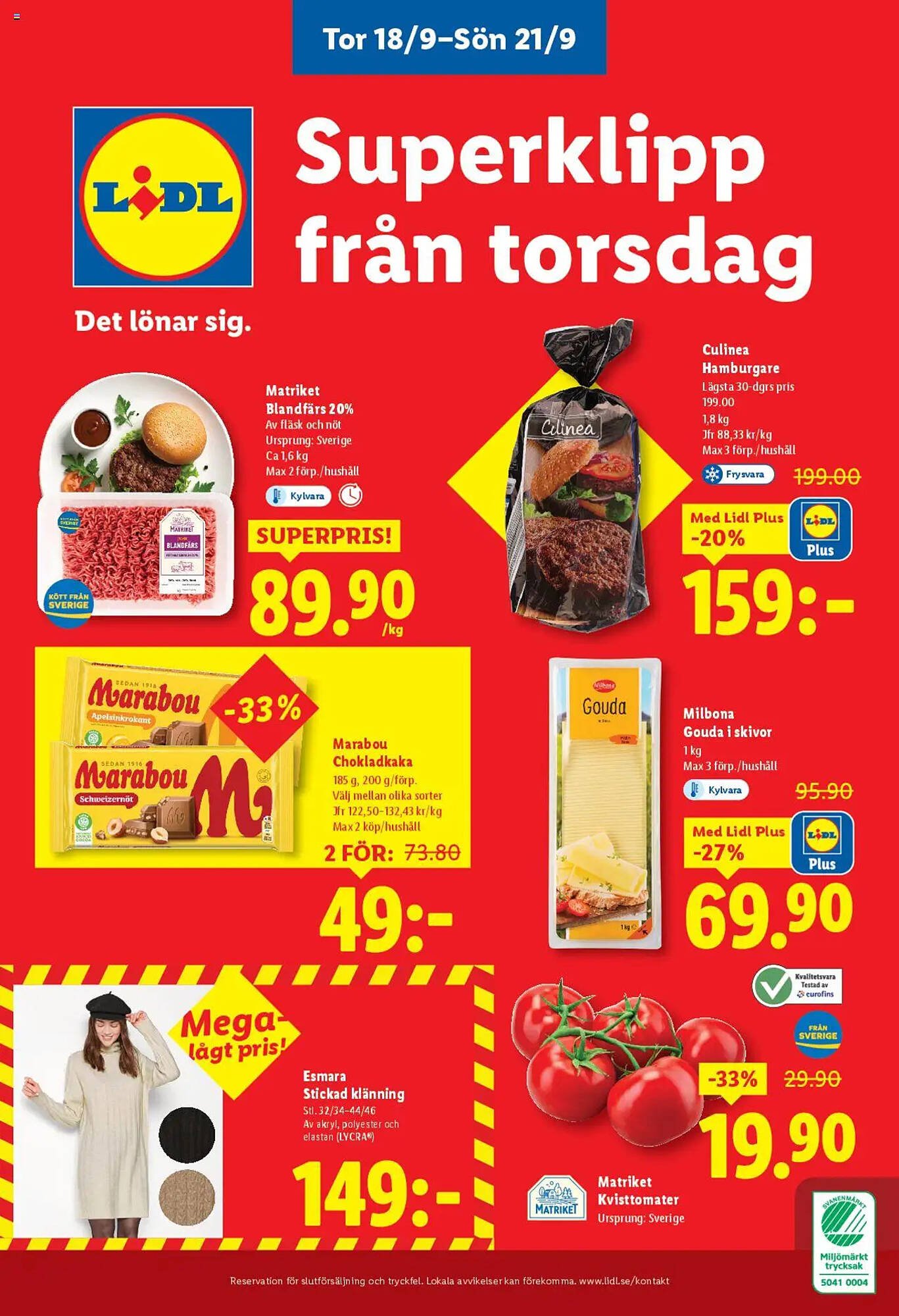 Lidl reklamblad (2025-09-15 - 2025-09-21)