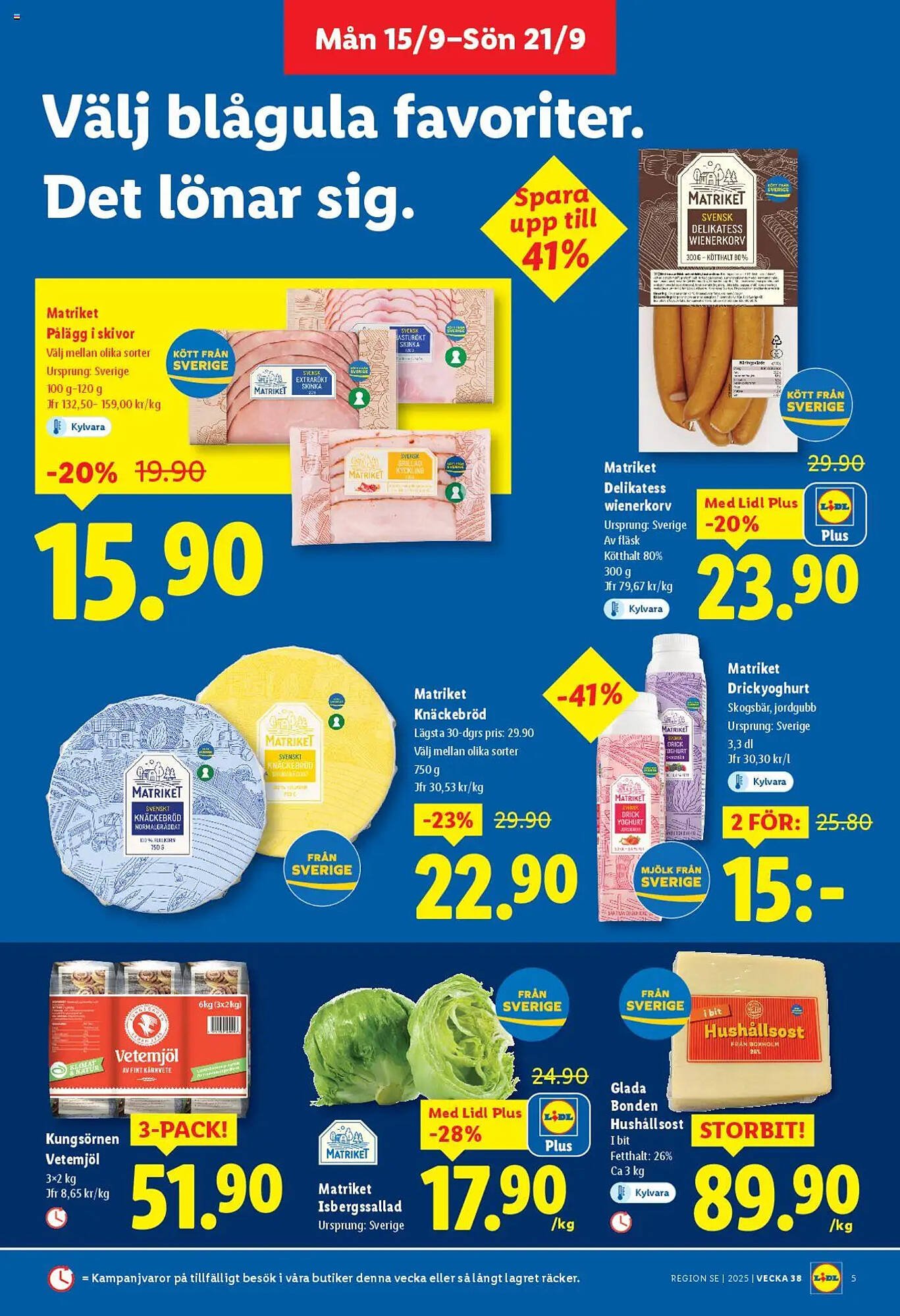 Lidl reklamblad (2025-09-15 - 2025-09-21)