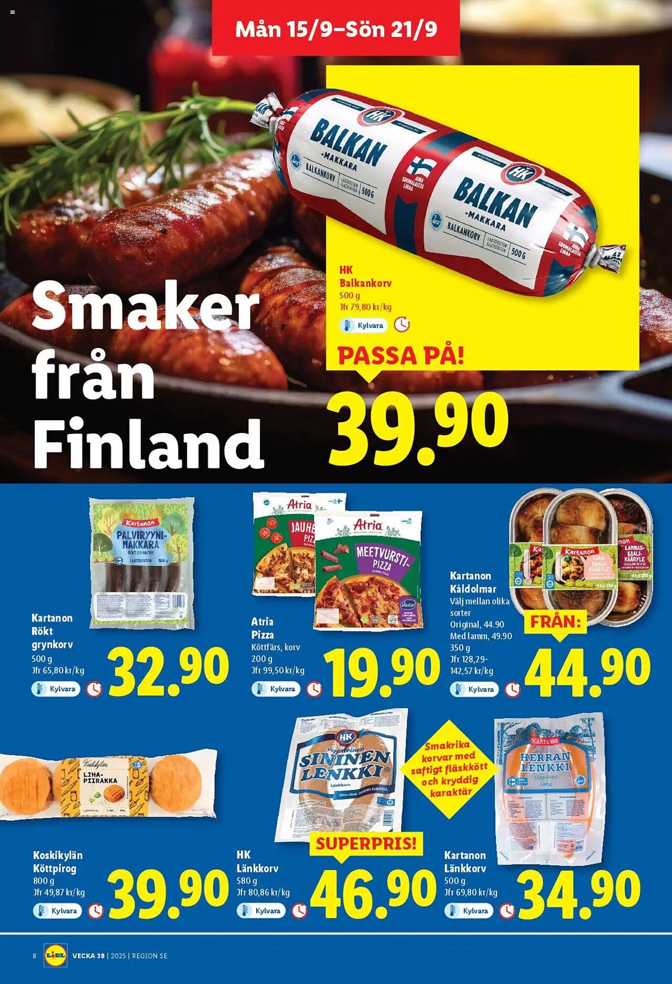 Lidl reklamblad (2025-09-15 - 2025-09-21)