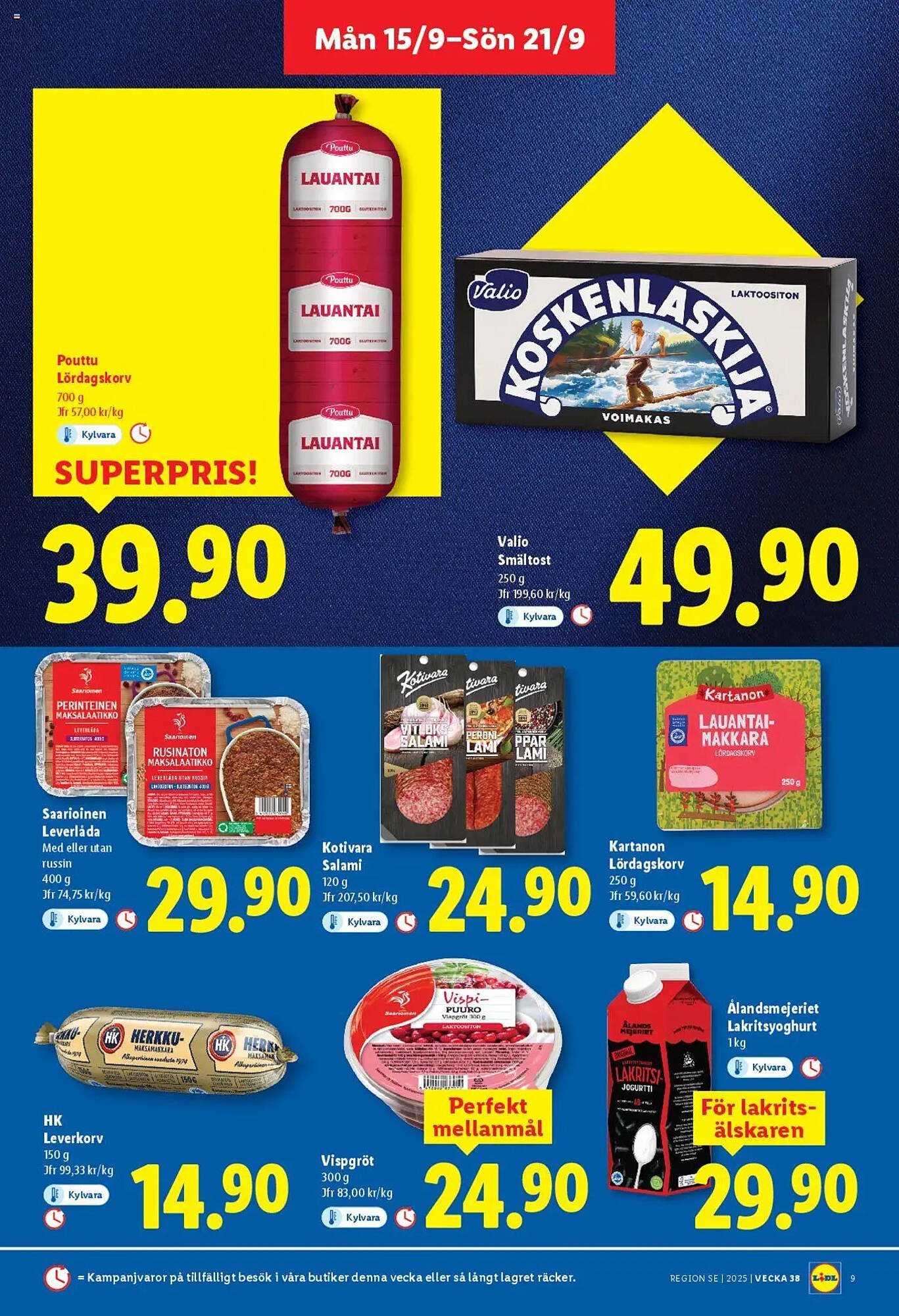 Lidl reklamblad (2025-09-15 - 2025-09-21)