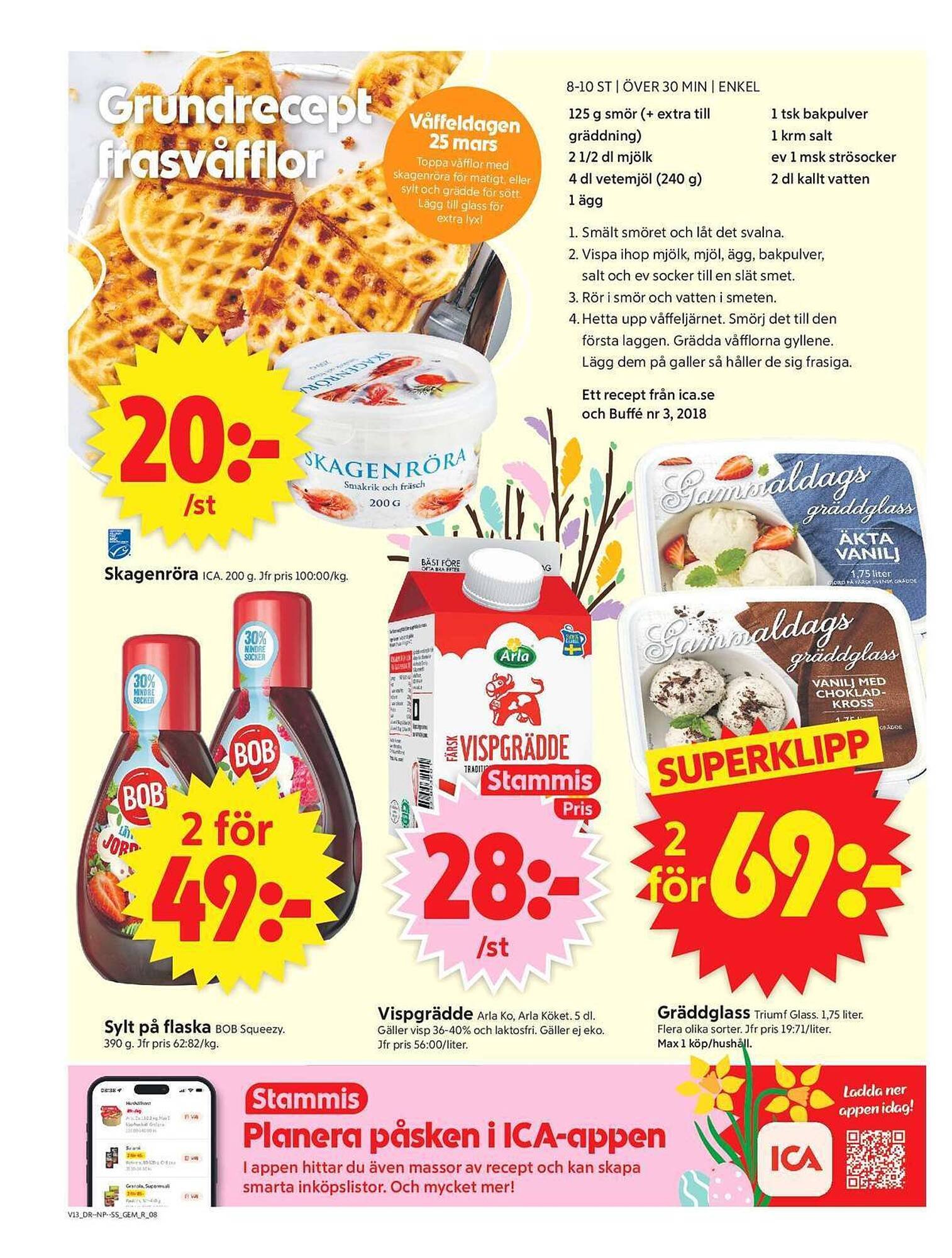 ICA Supermarket reklamblad