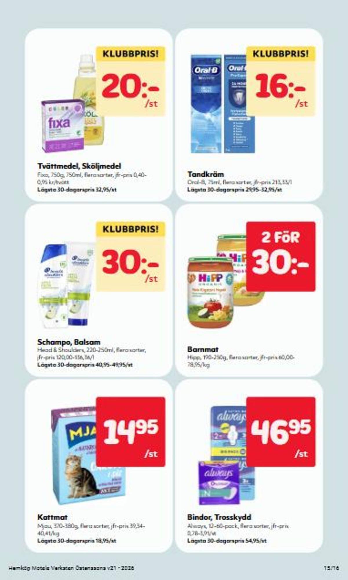 Hemköp reklamblad