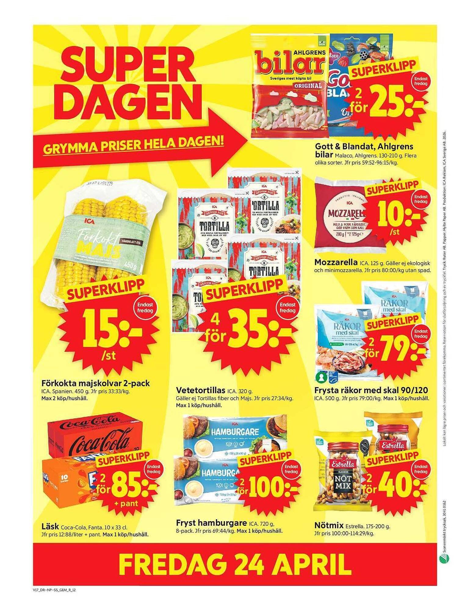 ICA Supermarket reklamblad (2026-04-20 - 2026-04-26)