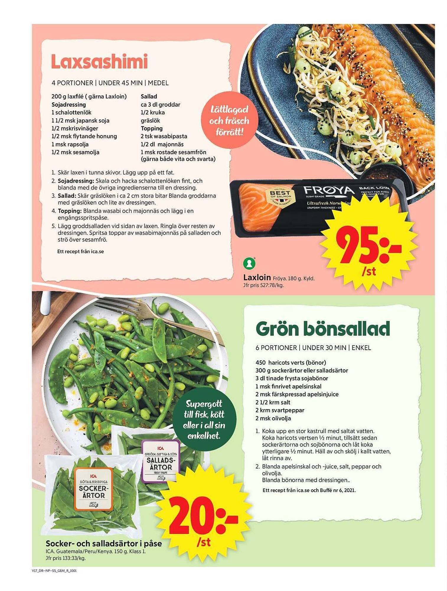 ICA Supermarket reklamblad (2026-04-20 - 2026-04-26)