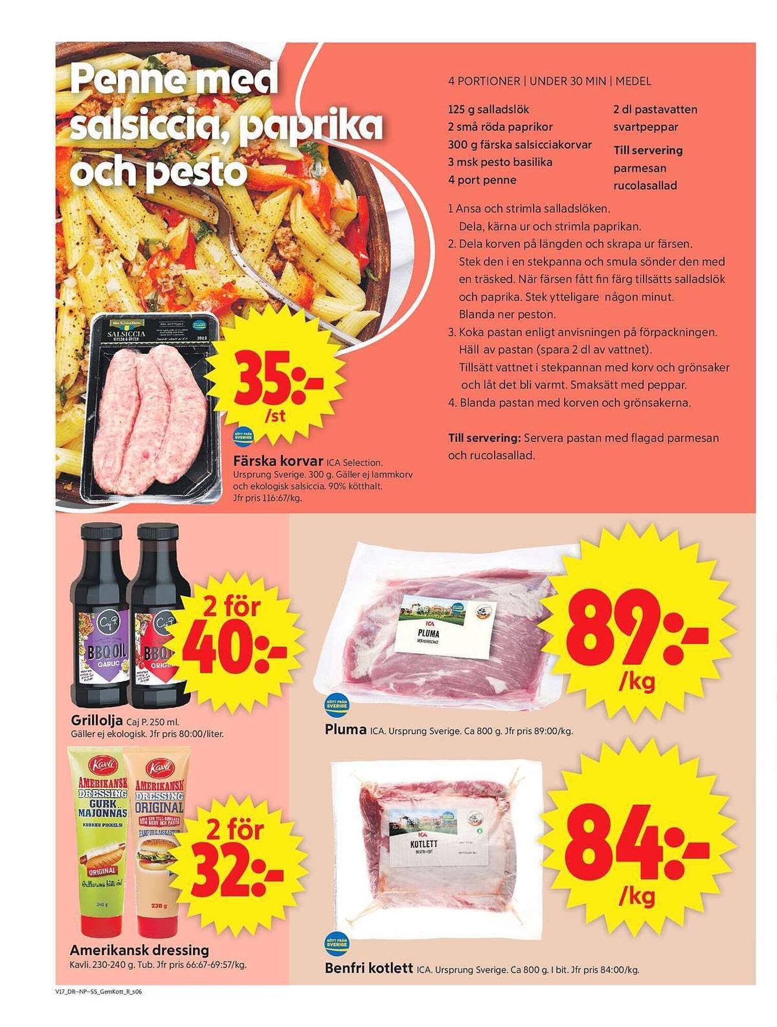 ICA Supermarket reklamblad (2026-04-20 - 2026-04-26)