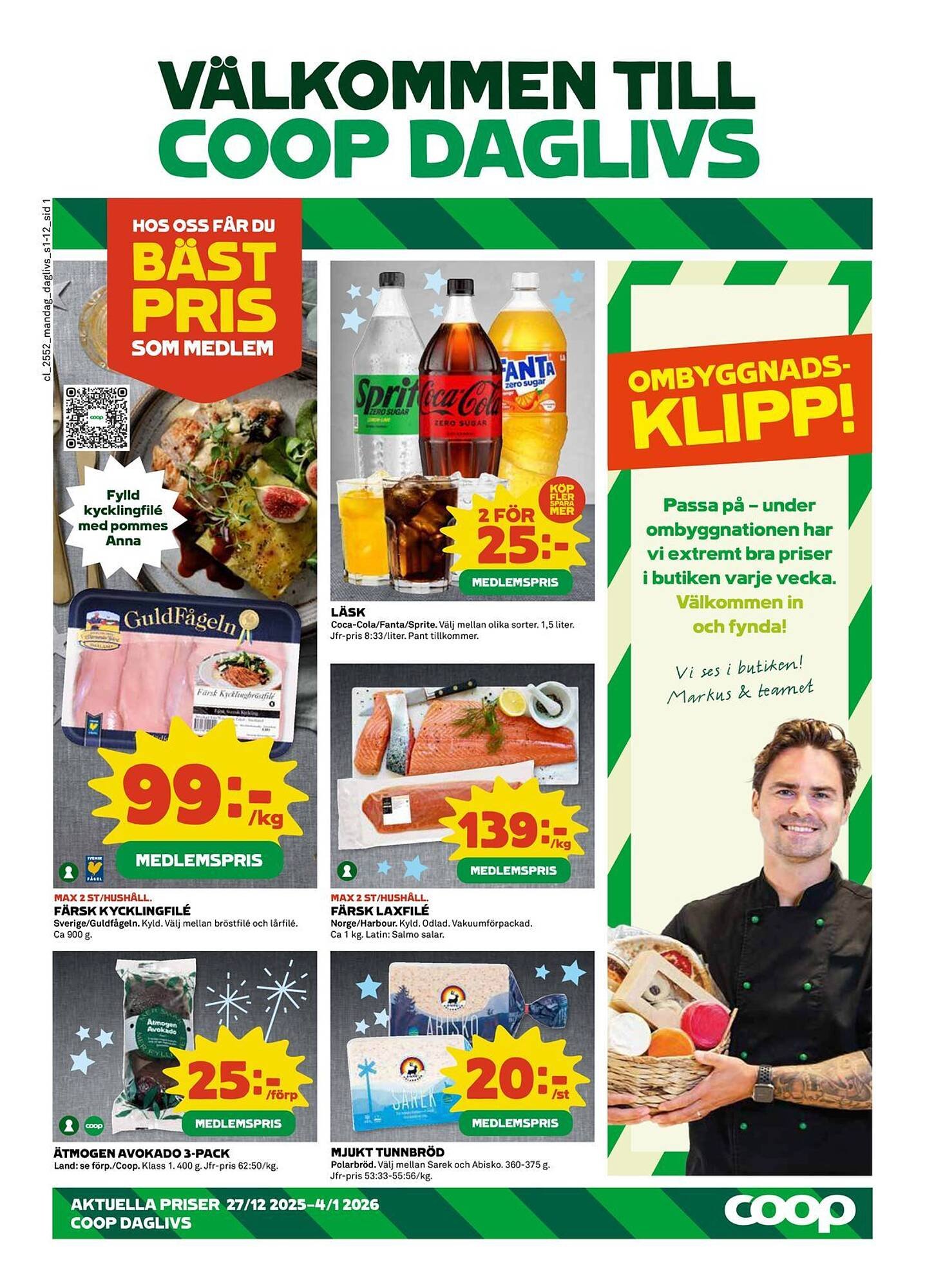 Coop Daglivs reklamblad