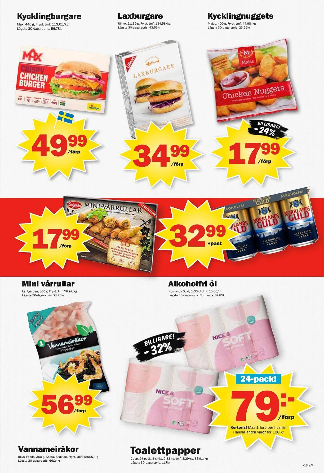 Pekås reklamblad