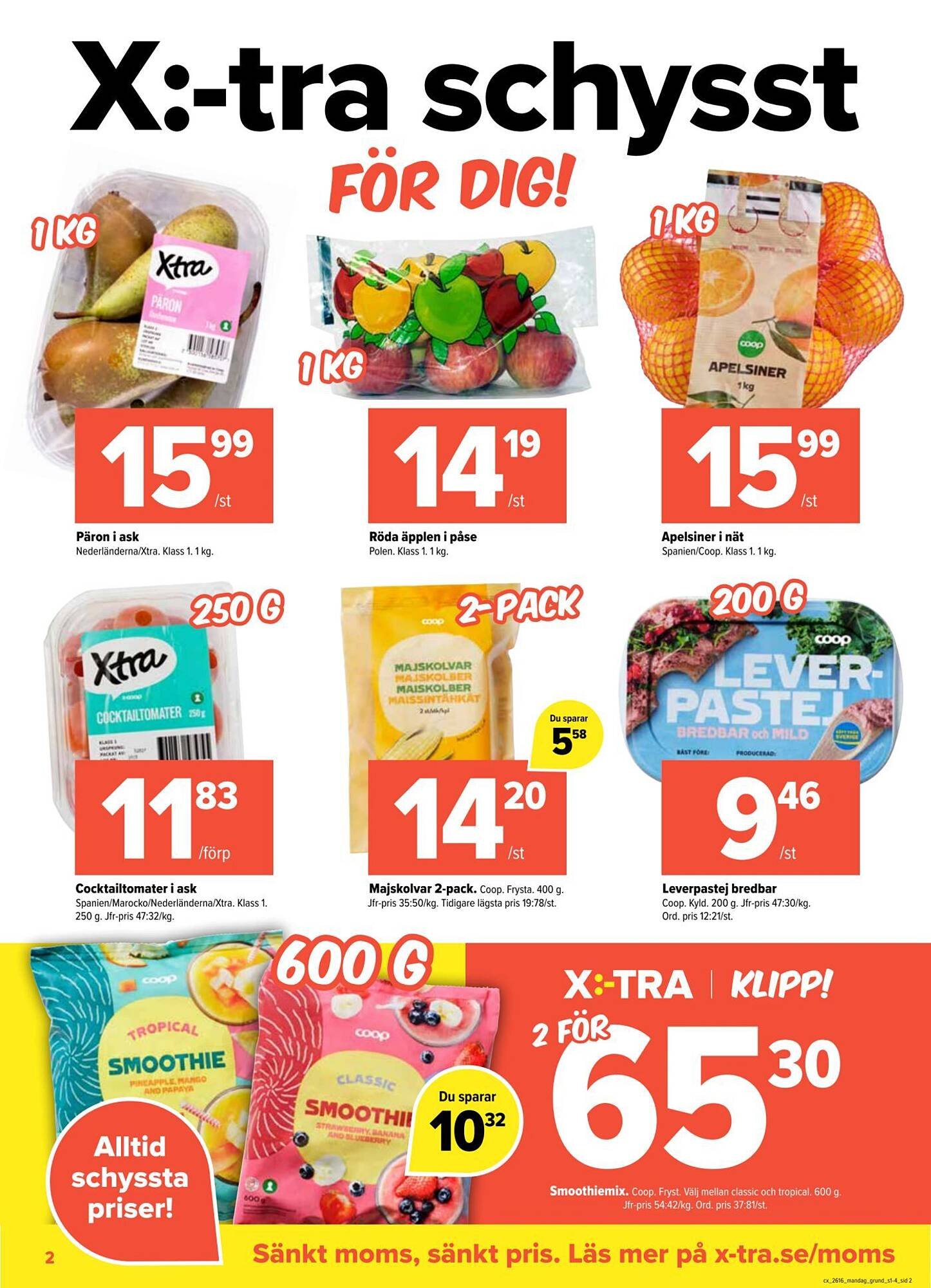 Coop Extra reklamblad