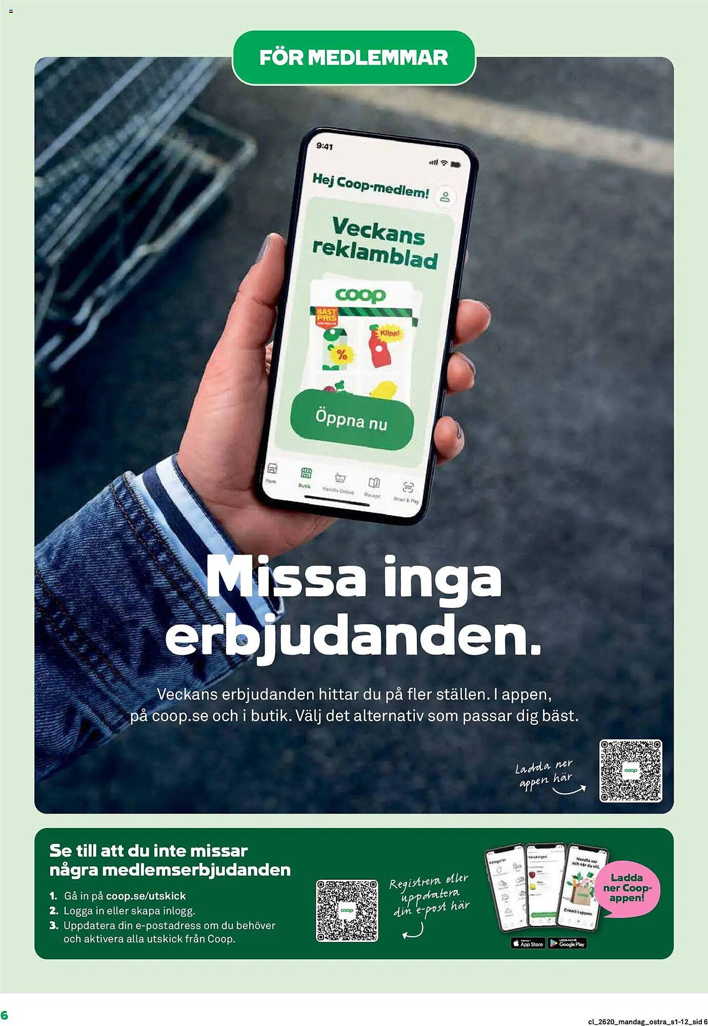 Coop Daglivs reklamblad