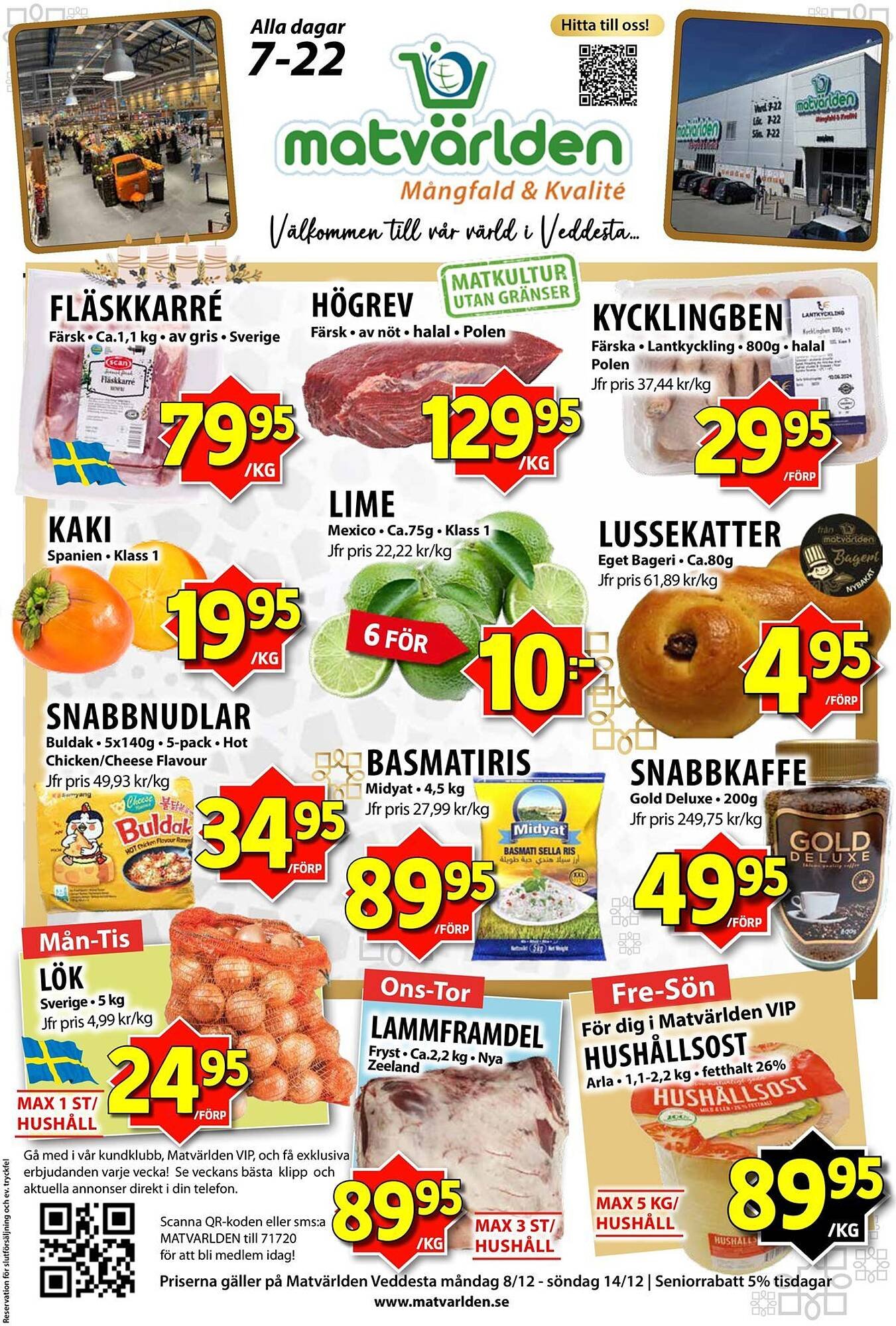 Matvärlden Tensta reklamblad