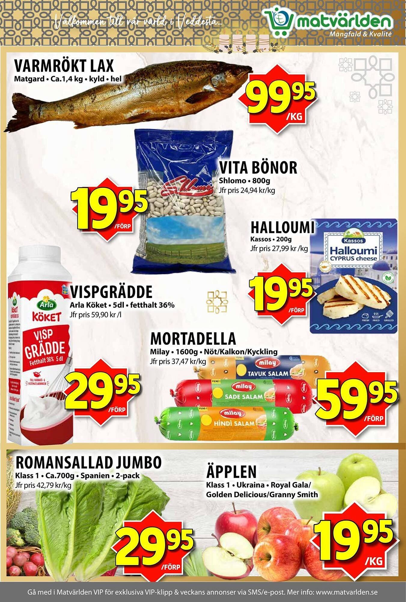 Matvärlden Tensta reklamblad