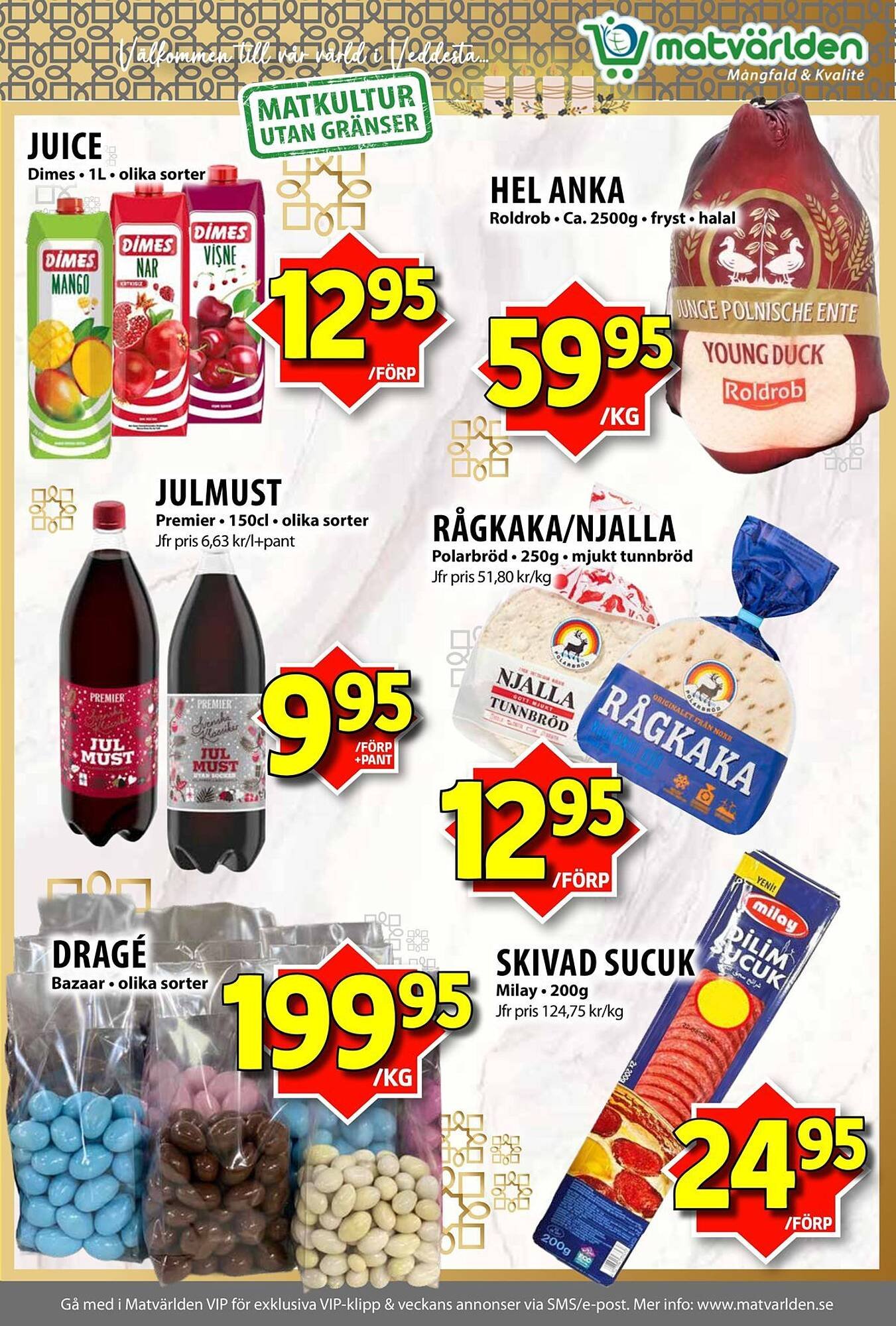 Matvärlden Tensta reklamblad