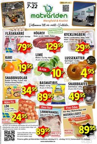 Matvärlden Tensta reklamblad
