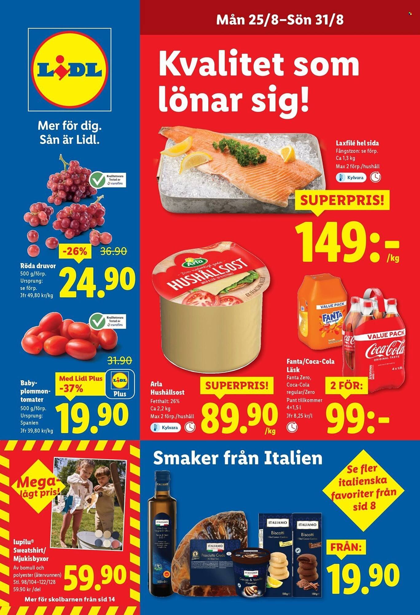 Lidl reklamblad (2025-08-25 - 2025-08-31)