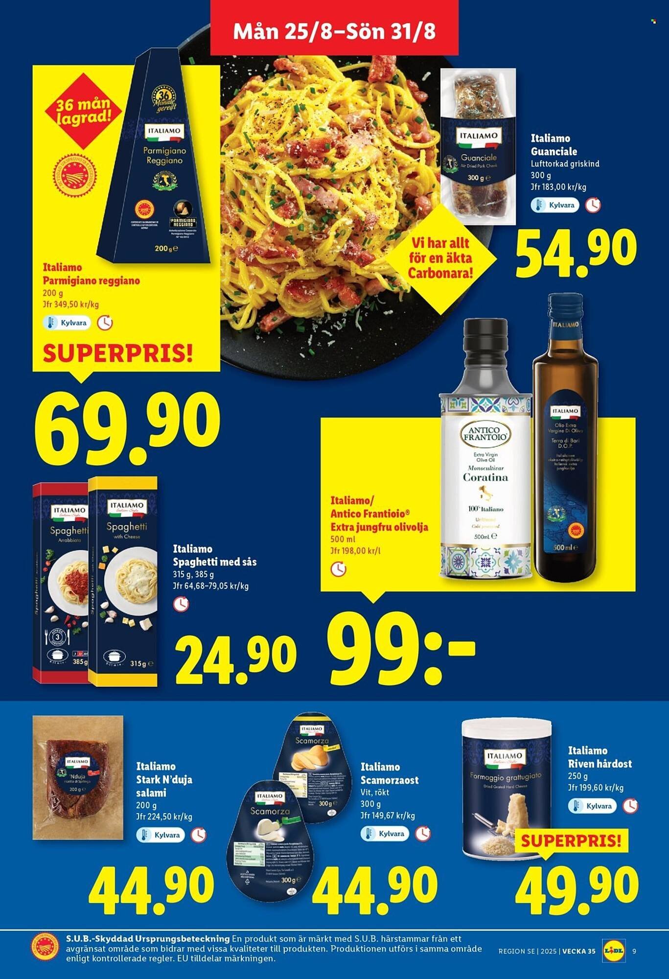 Lidl reklamblad (2025-08-25 - 2025-08-31)