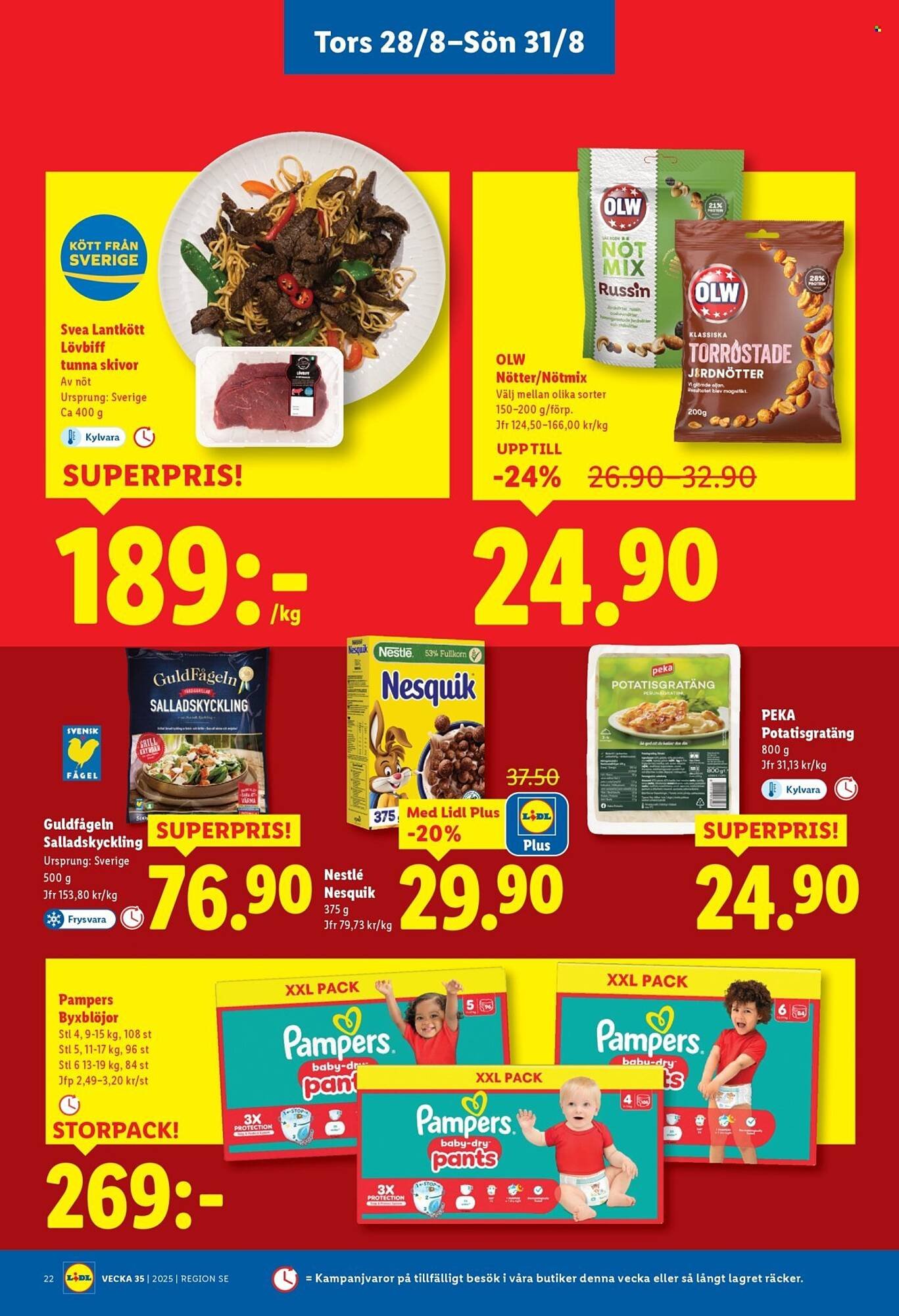 Lidl reklamblad (2025-08-25 - 2025-08-31)