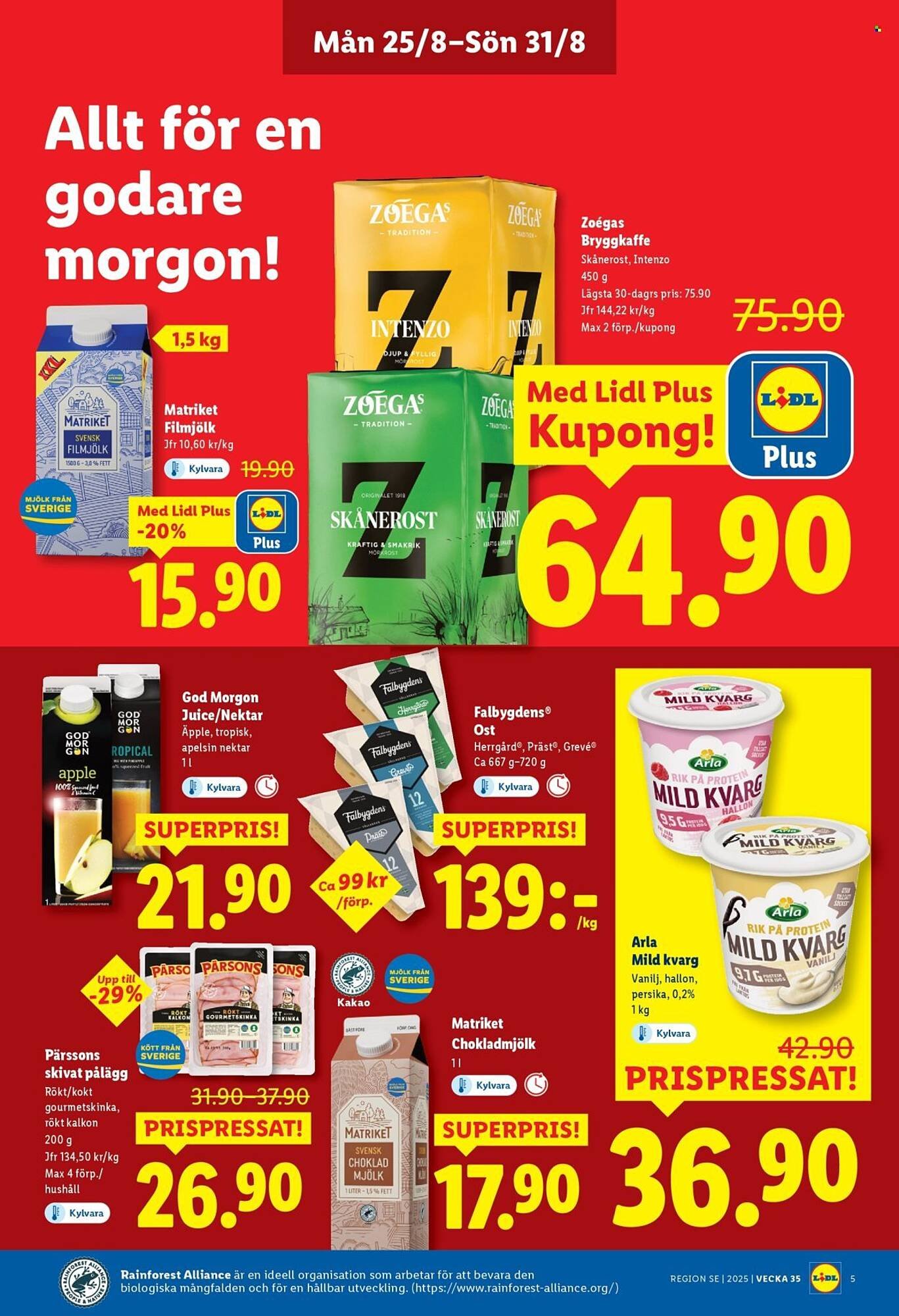 Lidl reklamblad (2025-08-25 - 2025-08-31)