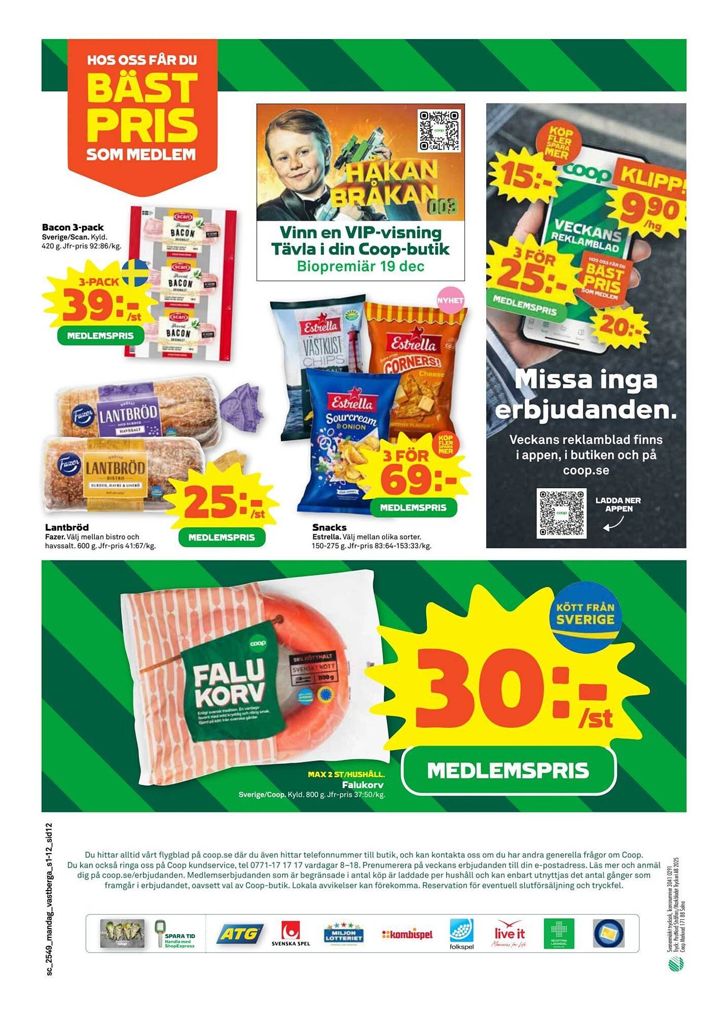Stora Coop reklamblad (2025-12-01 - 2025-12-08)