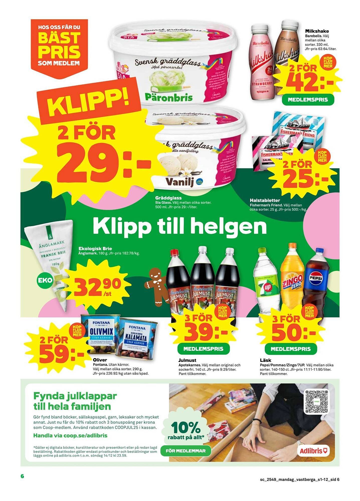 Stora Coop reklamblad (2025-12-01 - 2025-12-08)