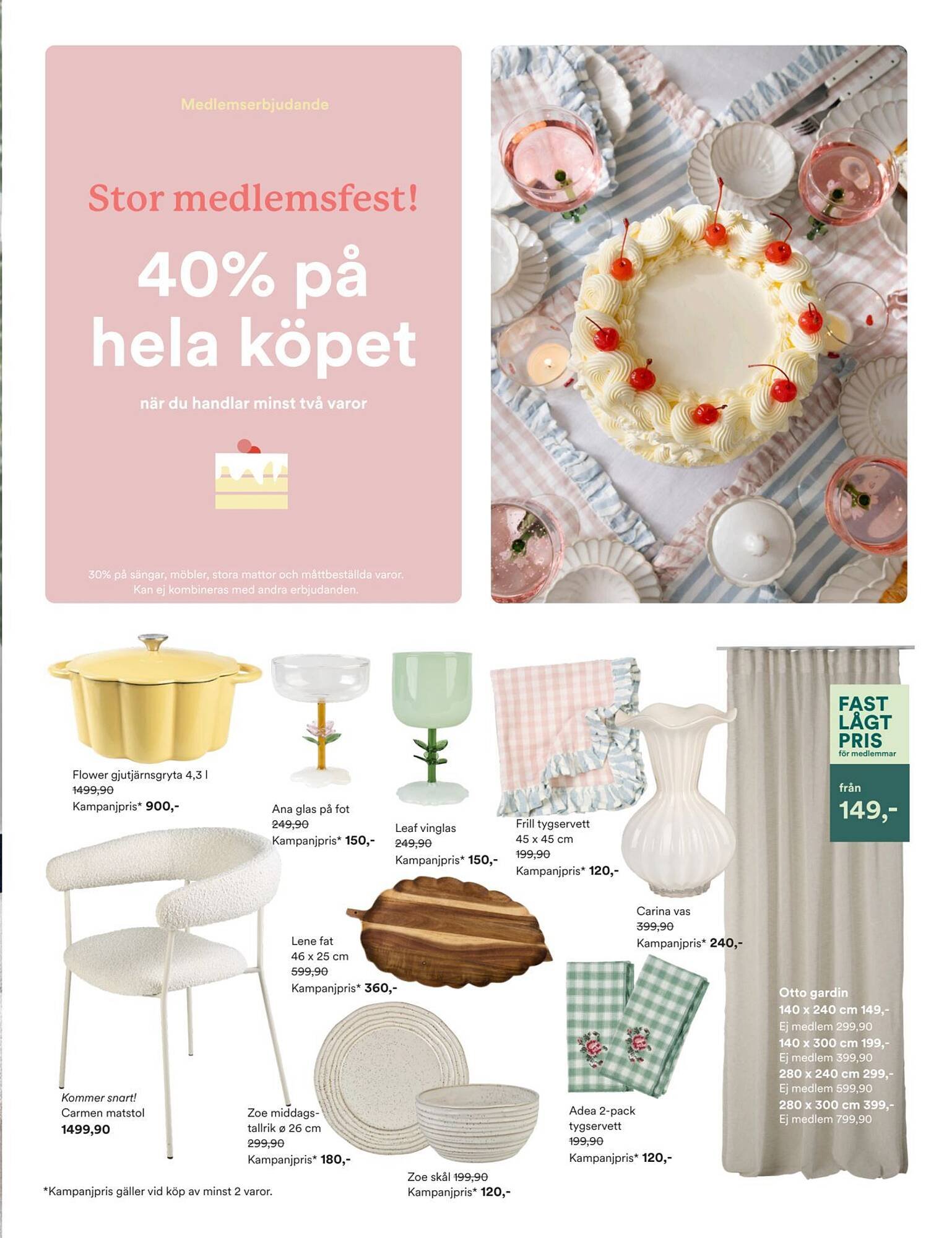 Hemtex reklamblad