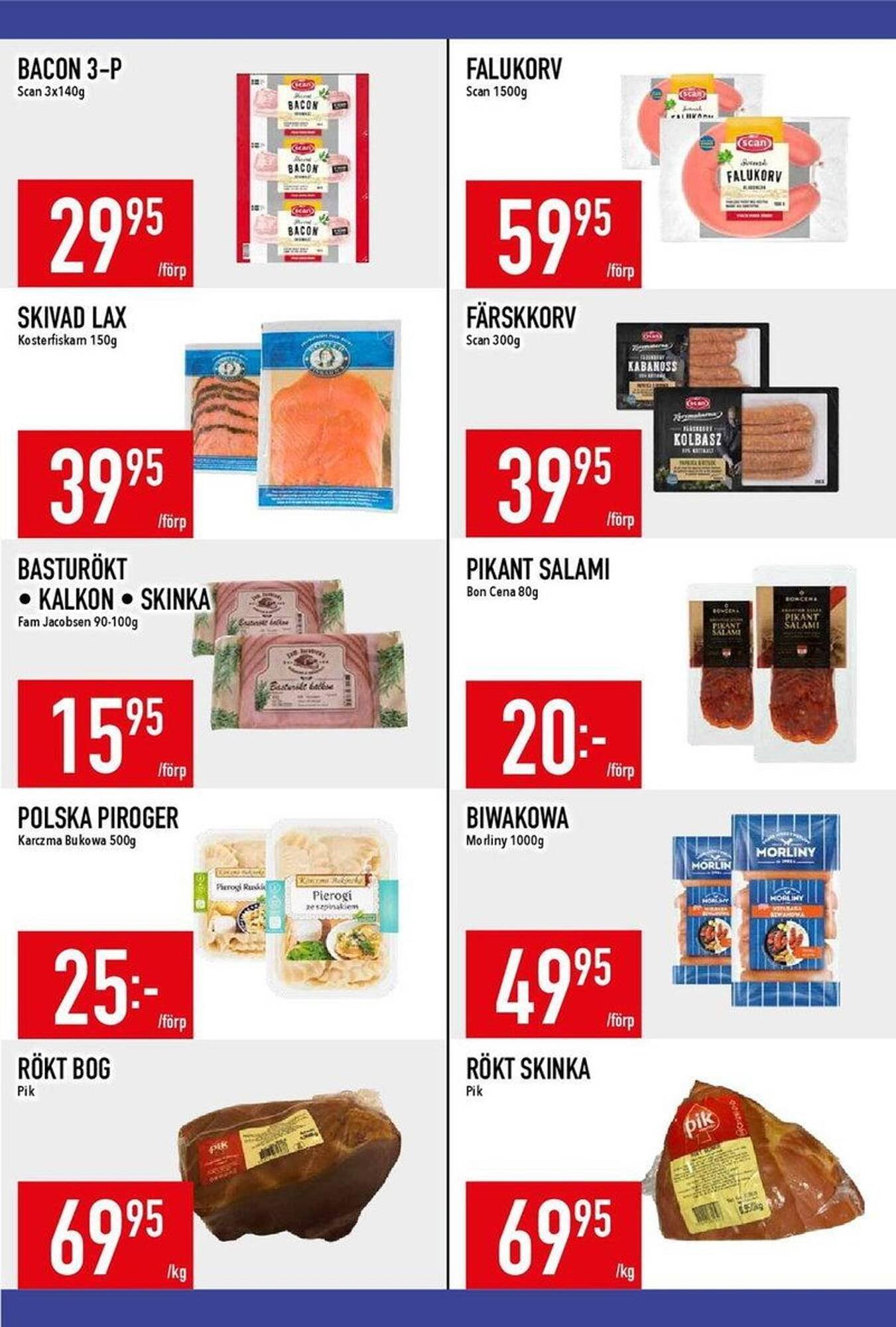 Matdax reklamblad